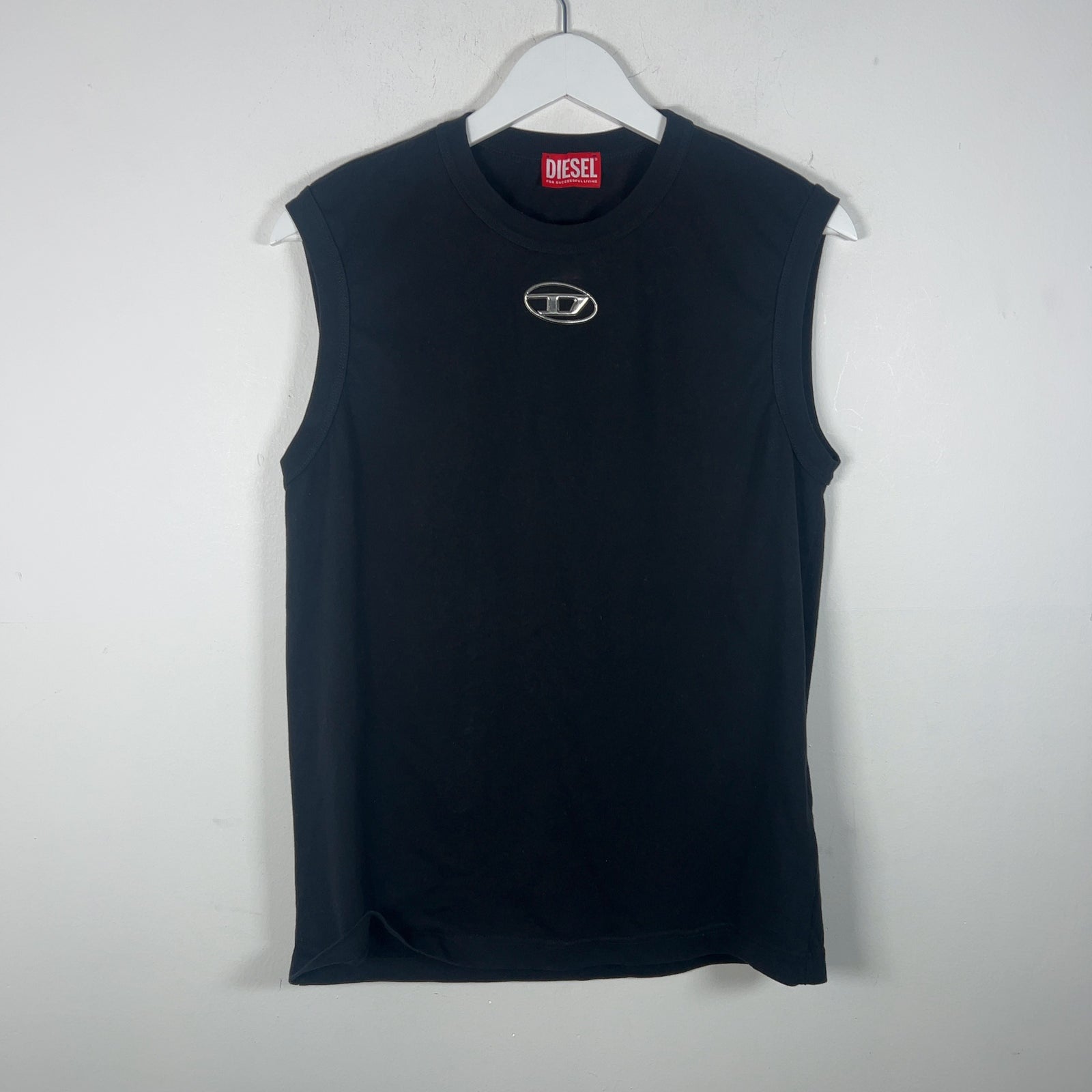 Diesel Embellished Logo Tank Top