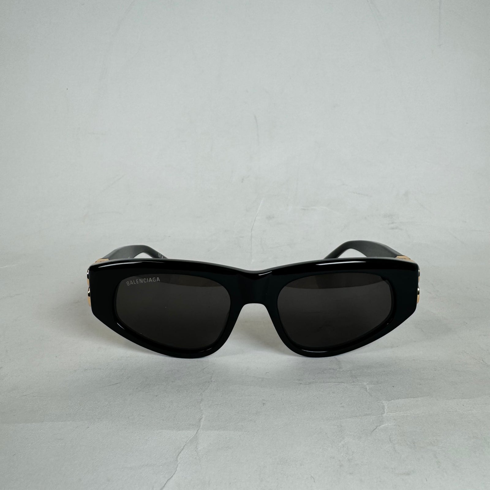 Balenciaga Black Bossy Cat Eye Sunglasses