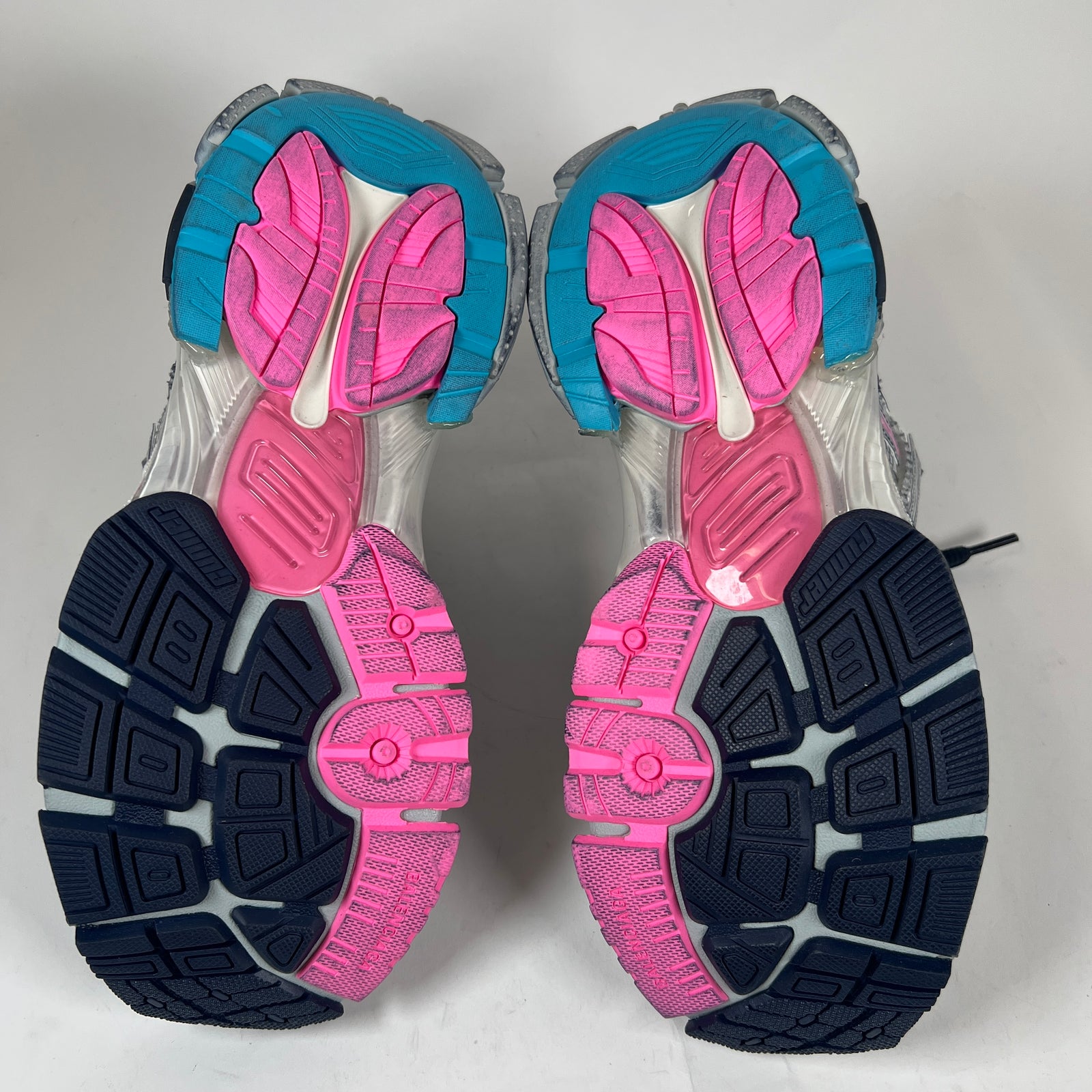 Balenciaga Grey/Pink/Blue Runners Size 42