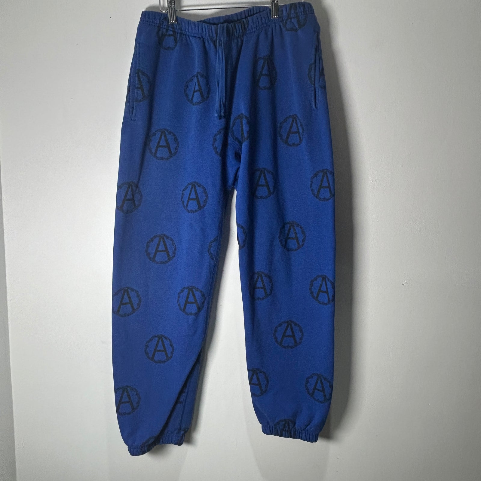 Supreme x Undercover FW16 Blue Anarchy Sweatpants Size M