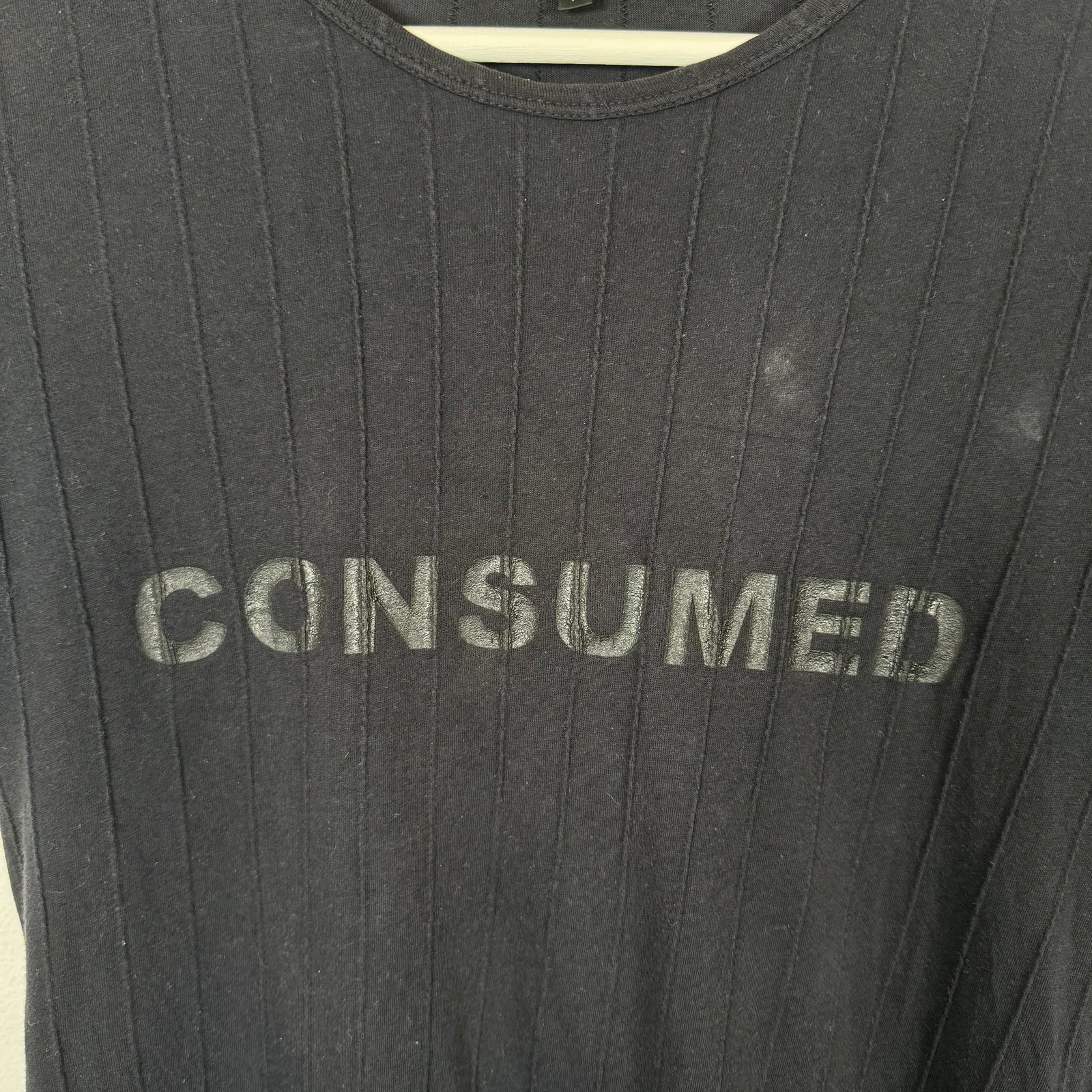 Raf Simons Black 03 Consumed Tee Size S