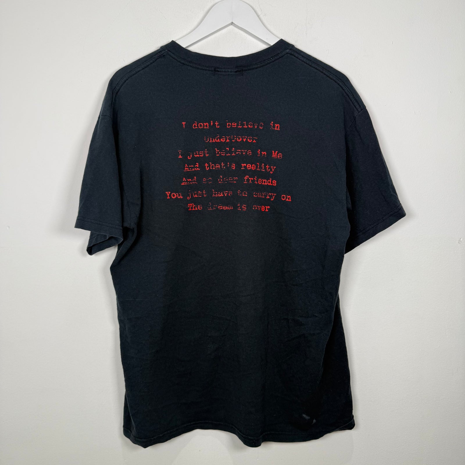 Undercover Red Skull Graphic T-Shirt Size L