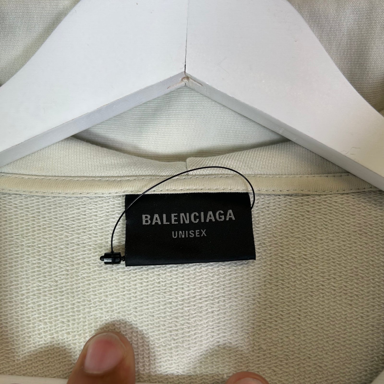 Balenciaga Gaffer Tape Campaign Logo Oversized Hoodie