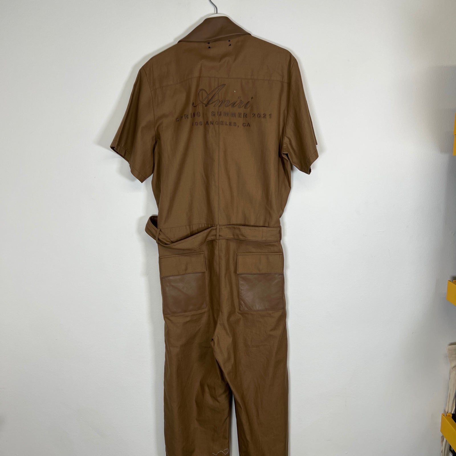 Amiri Brown Overalls Size M
