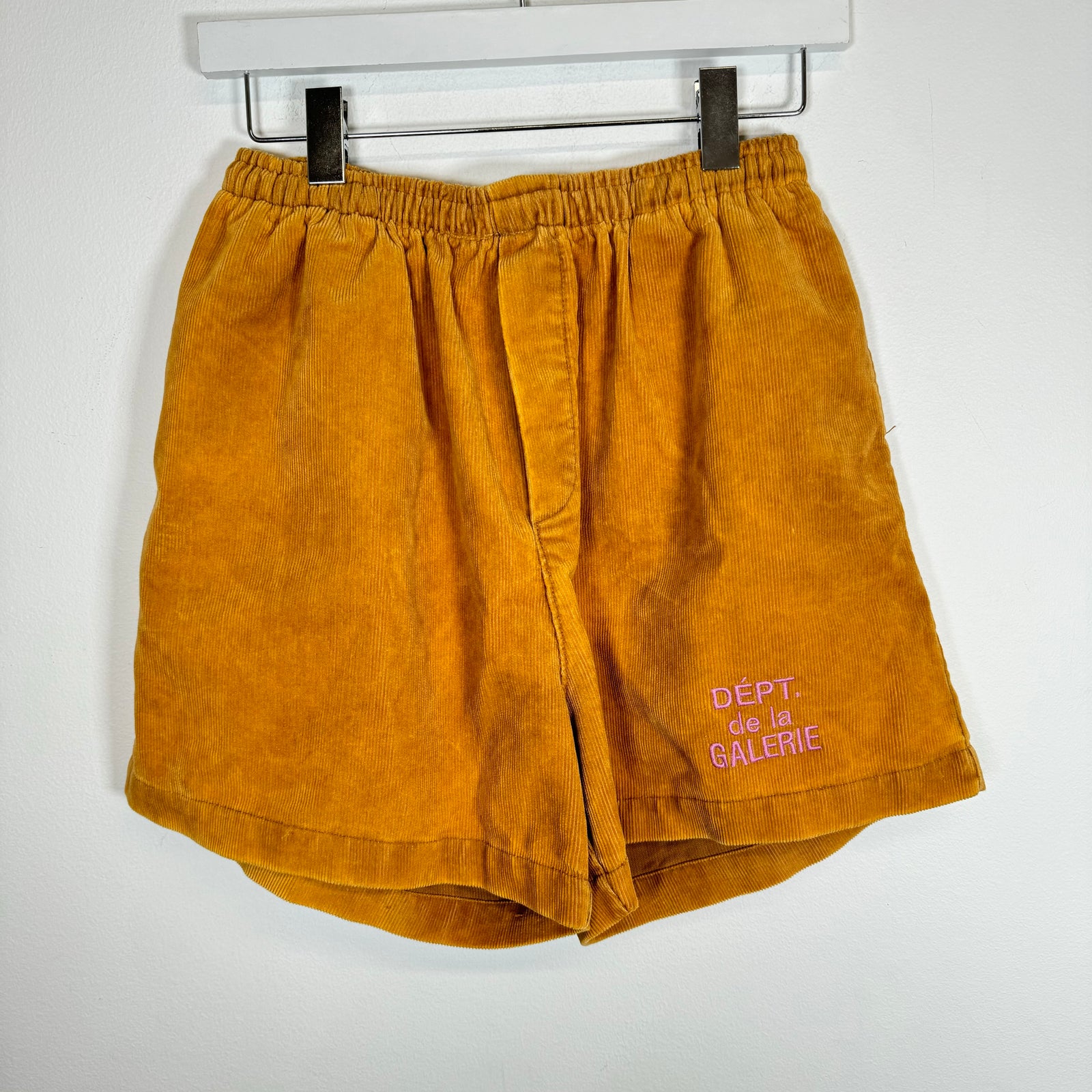 Gallery Dept Corduroy Embroidered Shorts Size S