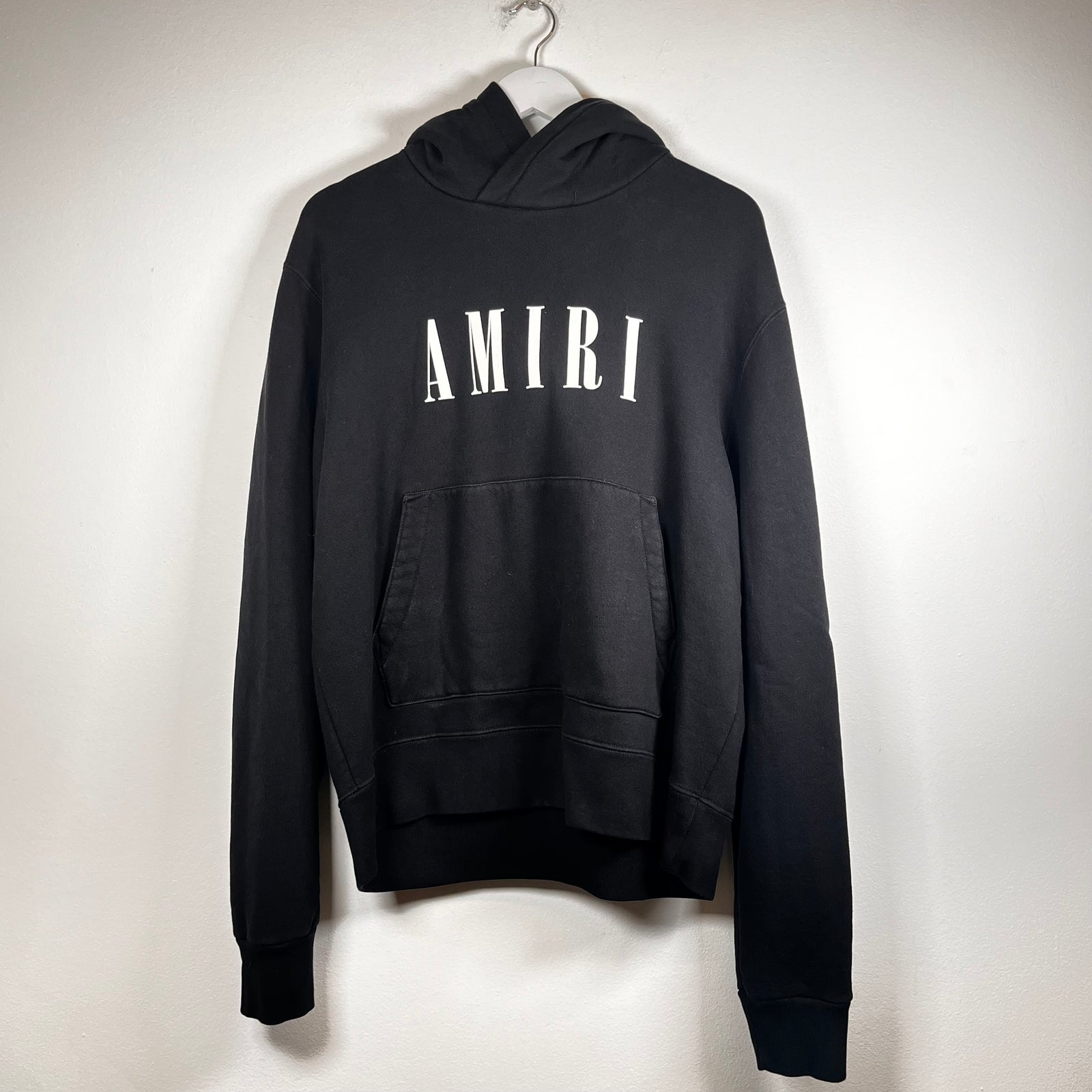 Amiri Black Logo Hoodie Size M
