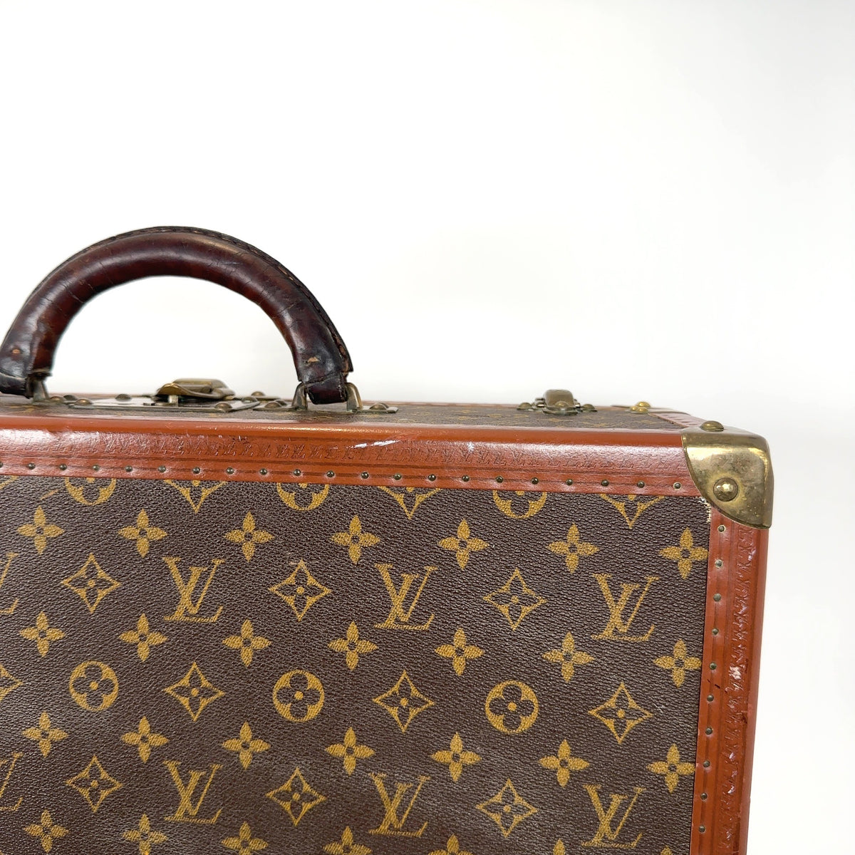 Louis Vuitton 1954 Monogram Alzer 50 Trunk