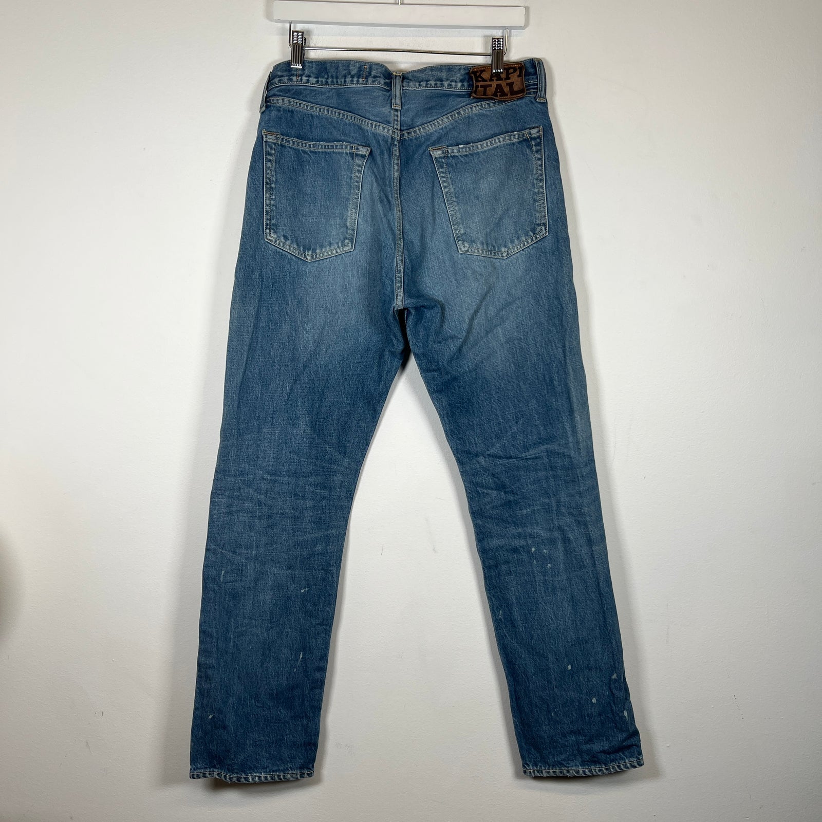 Kapital Blue Disco Monkey Denim Size 34