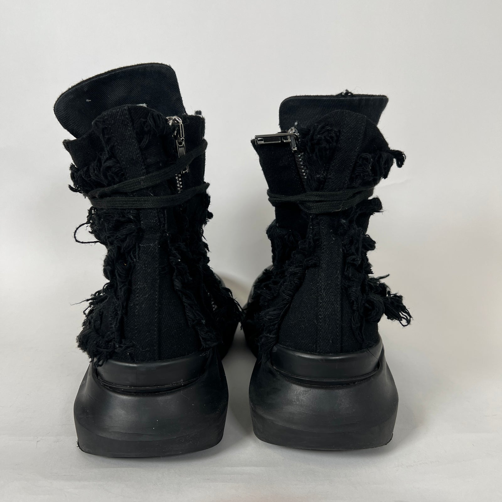 Rick Owens Distressed Abstract Ramones Size 45