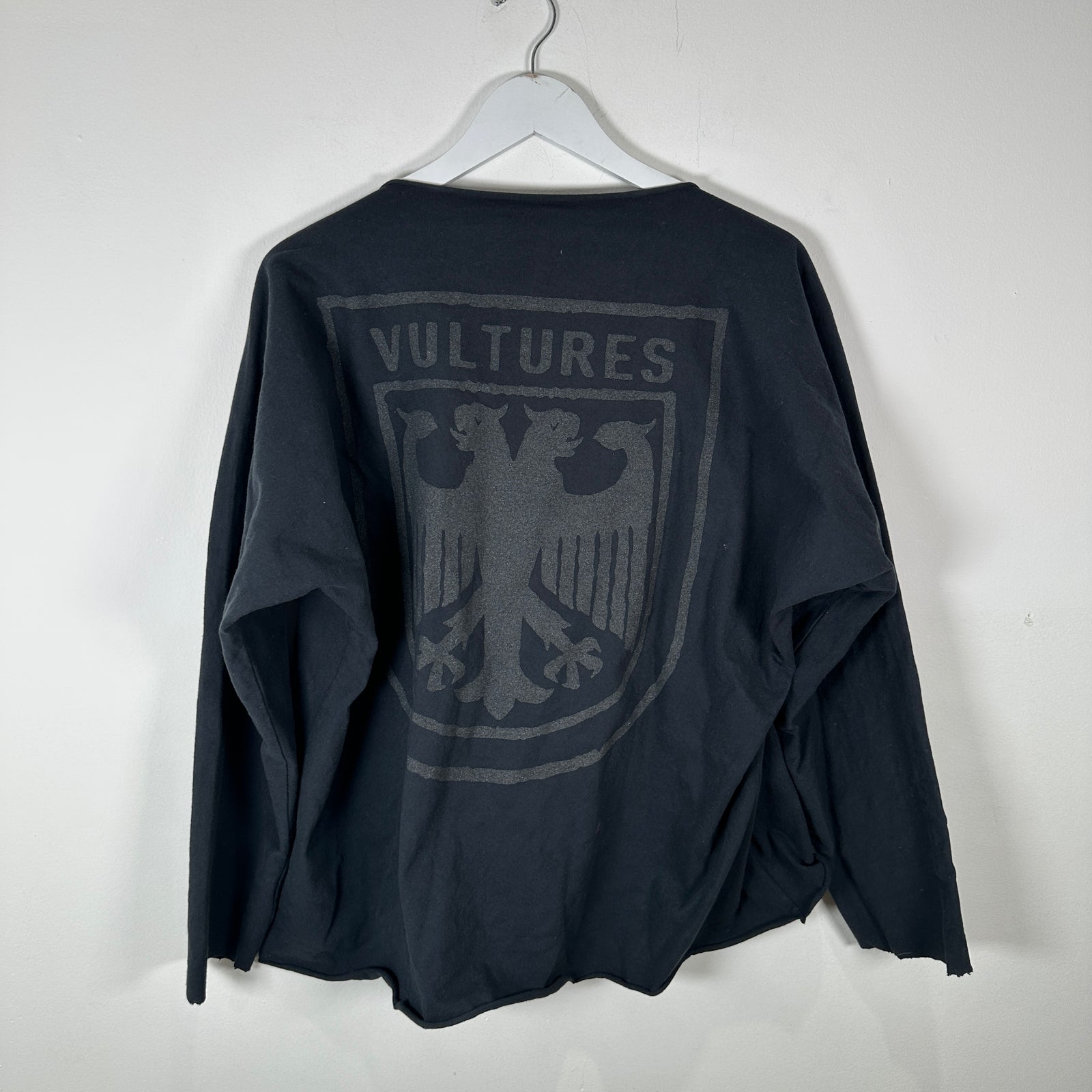 Vultures Black Logo Longsleeve Shirt Size 1