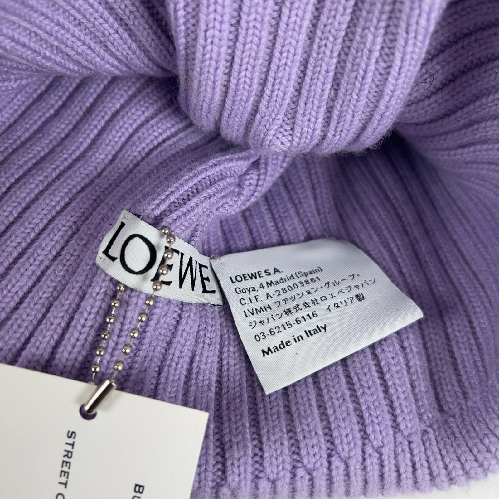Loewe Wool Spell Out Hat