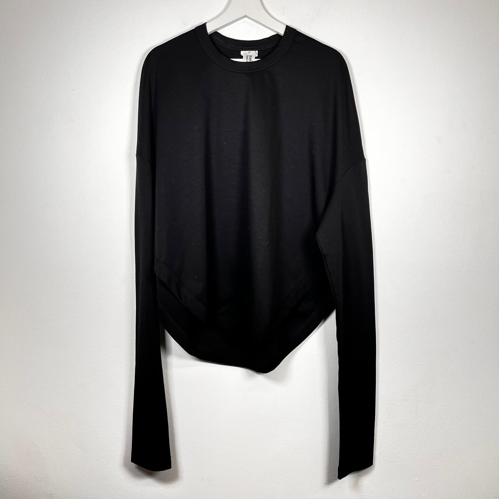 CDG Black Abstract Longsleeve Size L