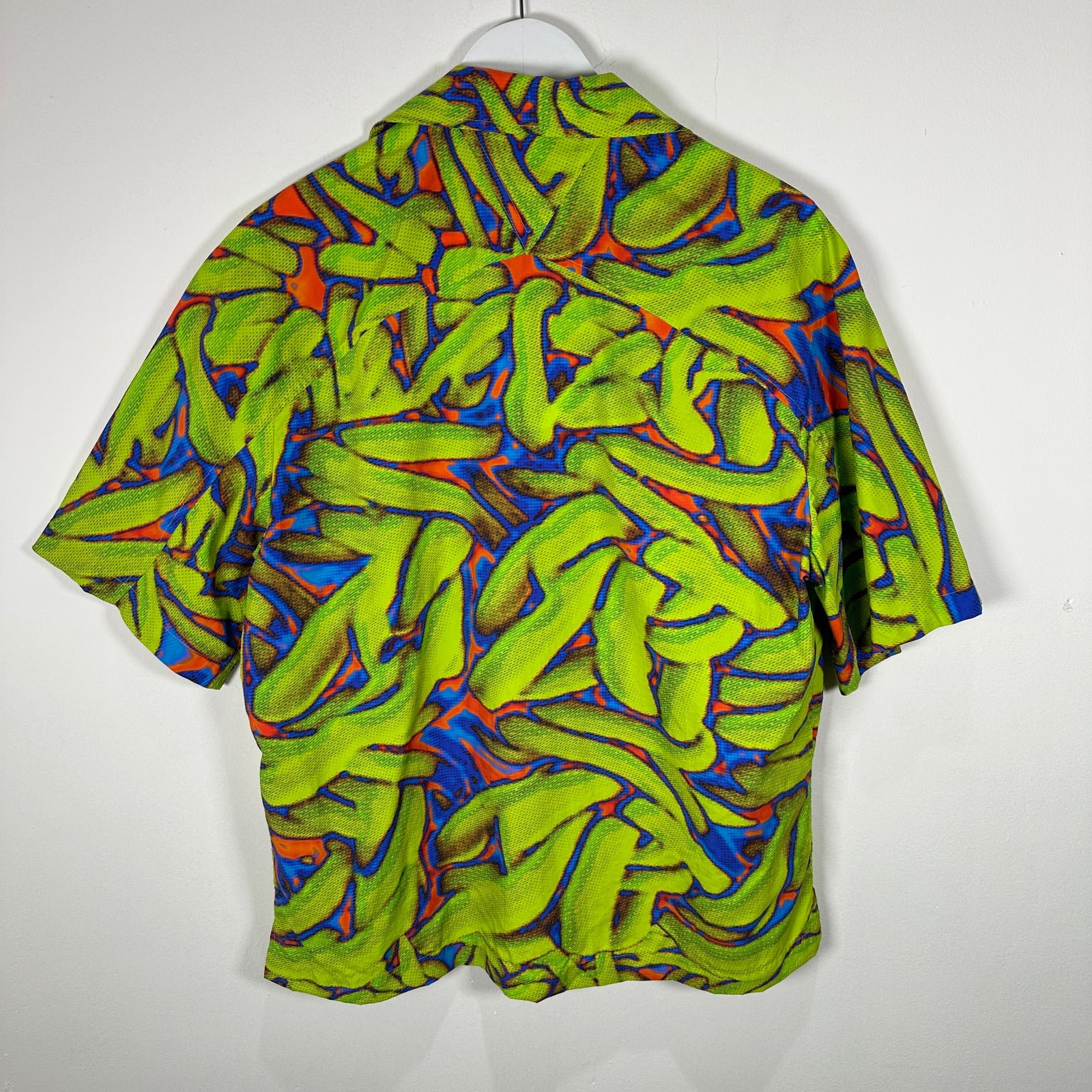 Bottega Veneta Multi Color Short Sleeve Shirt Size 46