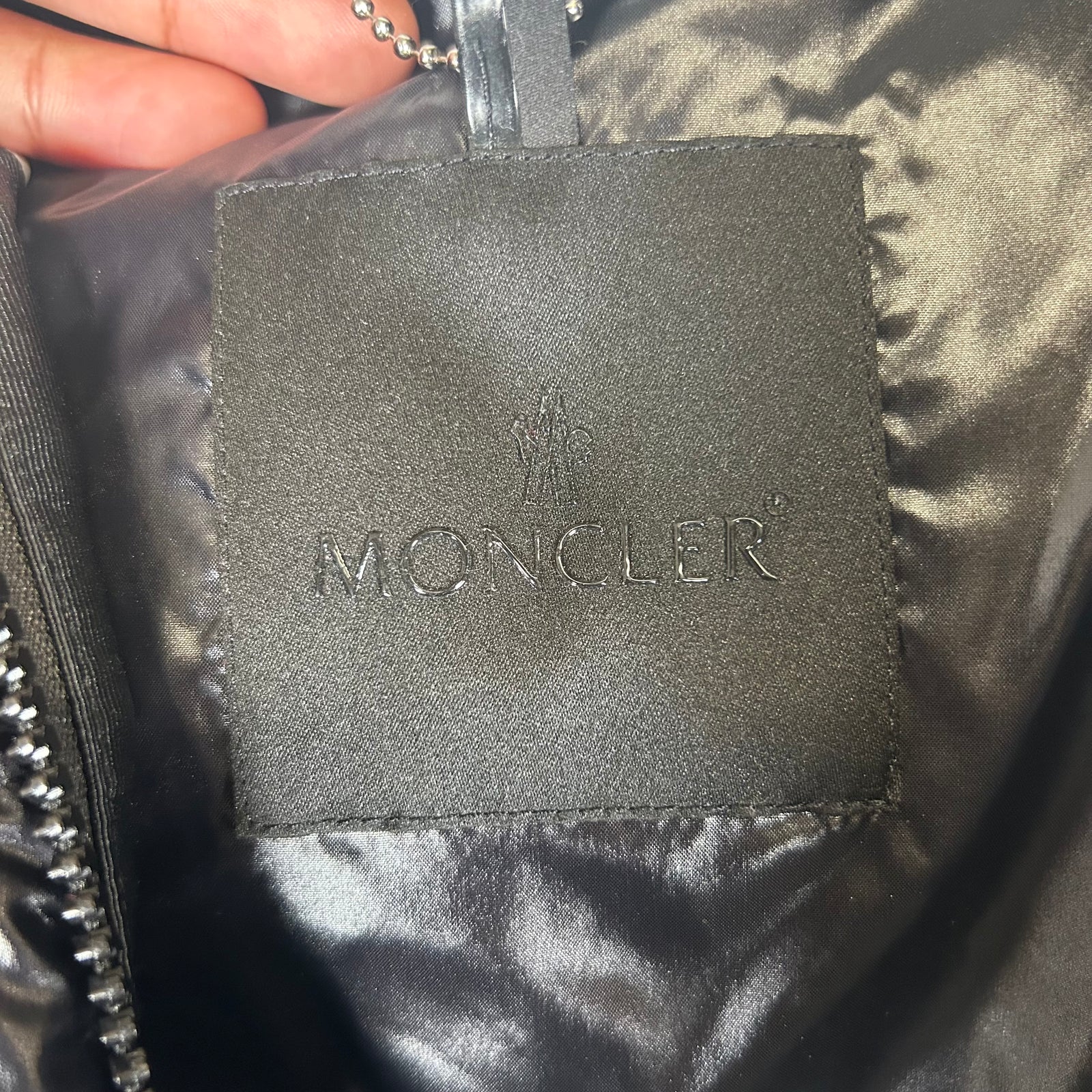 Moncler Black Clair Giubbotto Puffer Jacket Size 4