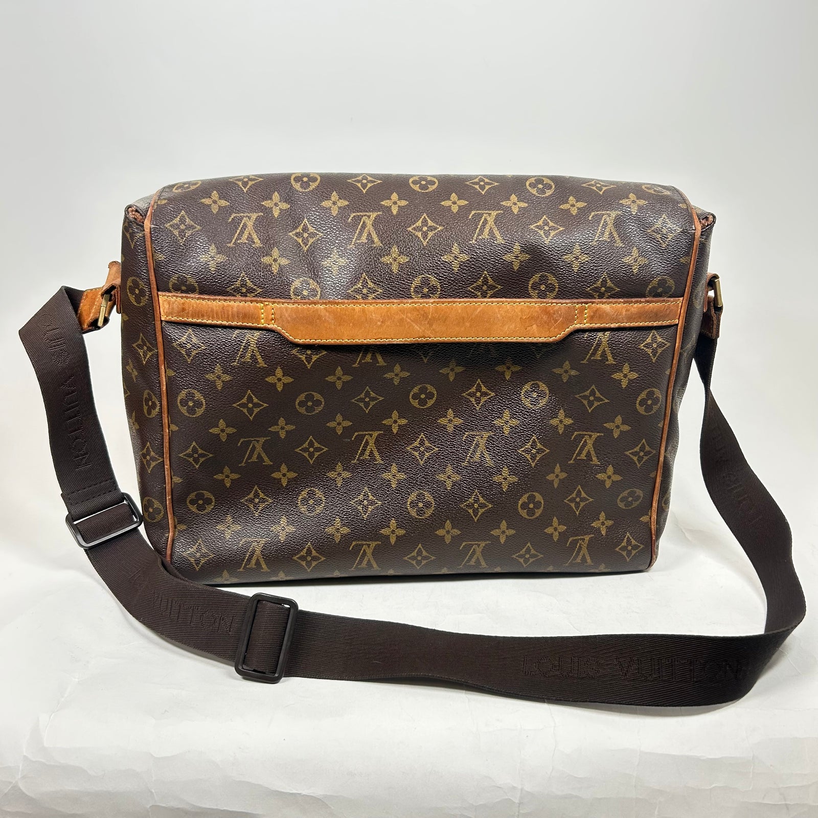Louis Vuitton Brown Abbesses Monogram Shoulder Bag