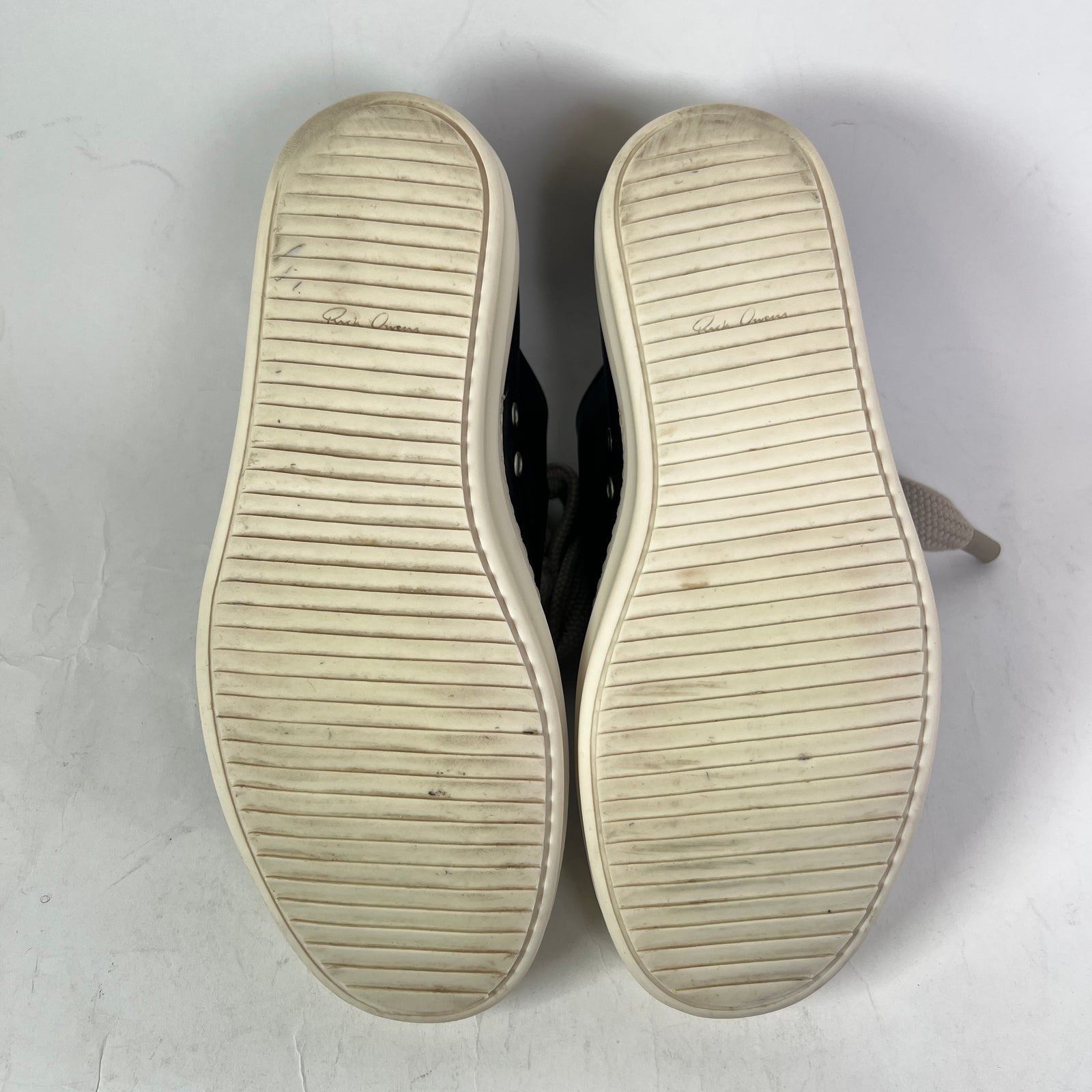 Rick Owens Mainline Jumbo Lace Low-Top Ramones