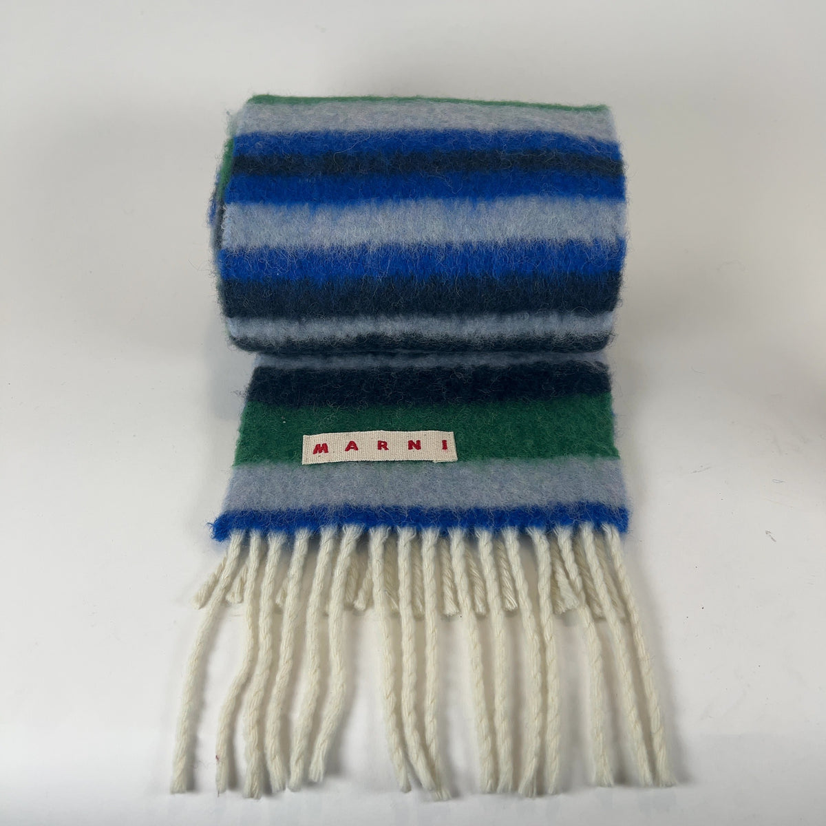 Marni Wool Striped Scarf