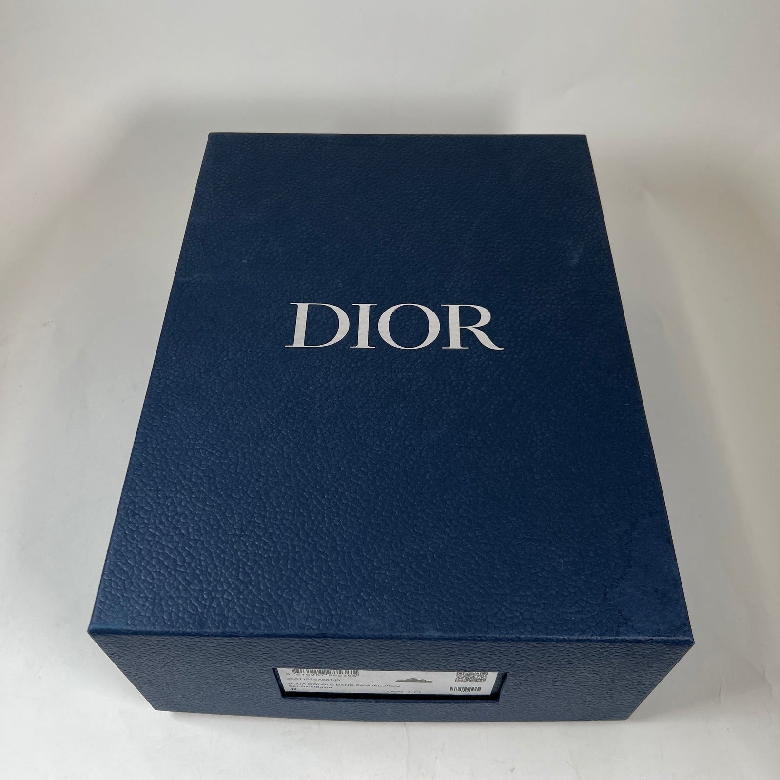Dior Black/Beige Oblique Aqua Sandals Size 43