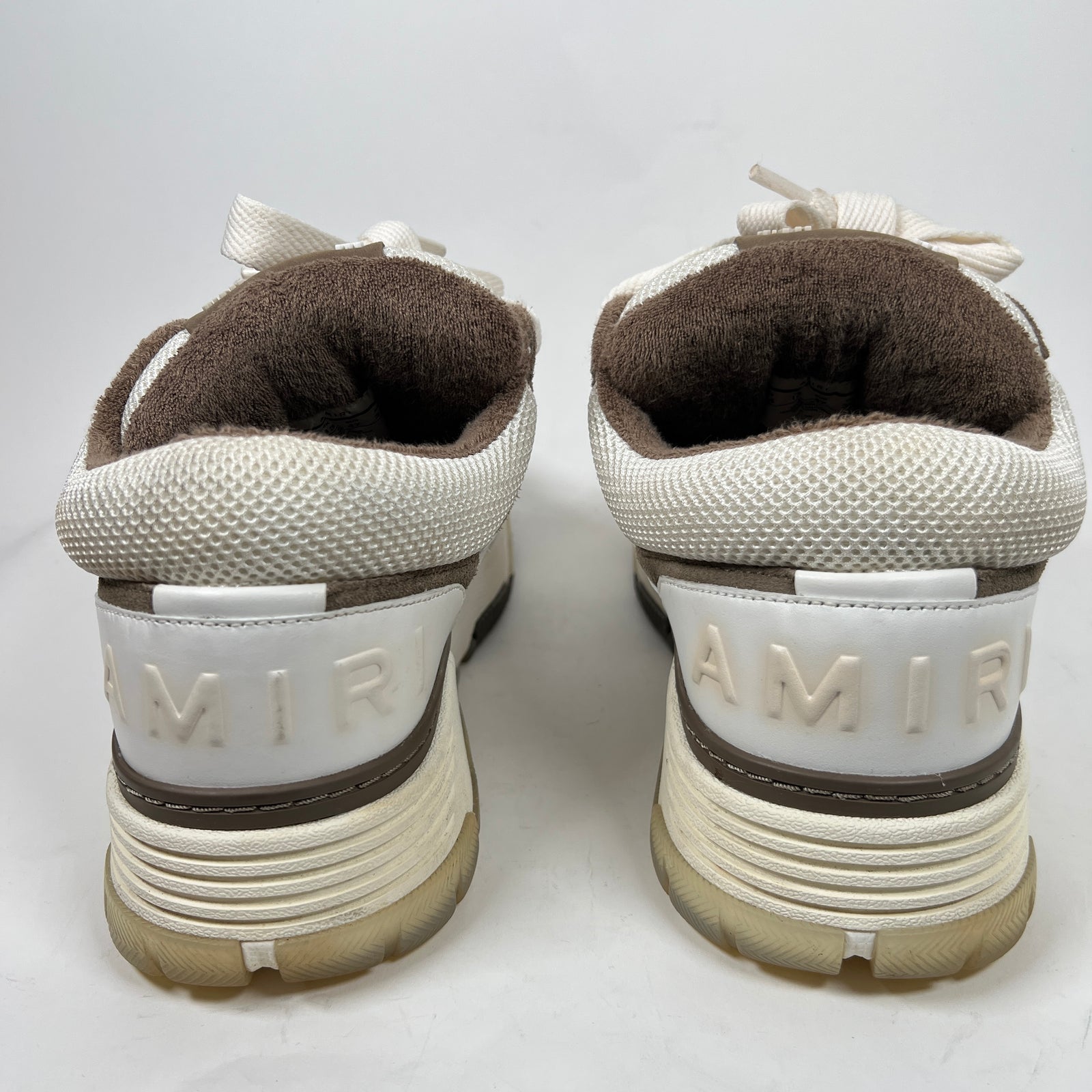 Amiri Cream/Brown MA-1 Sneaker Size 14