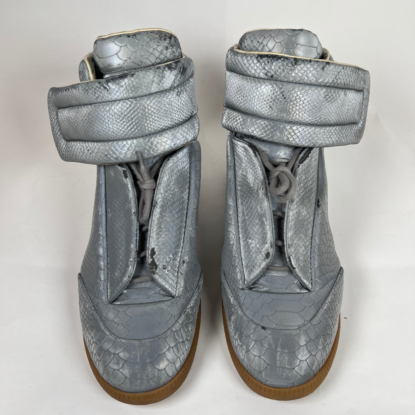 Maison Margiela Grey Python Futures Size 45
