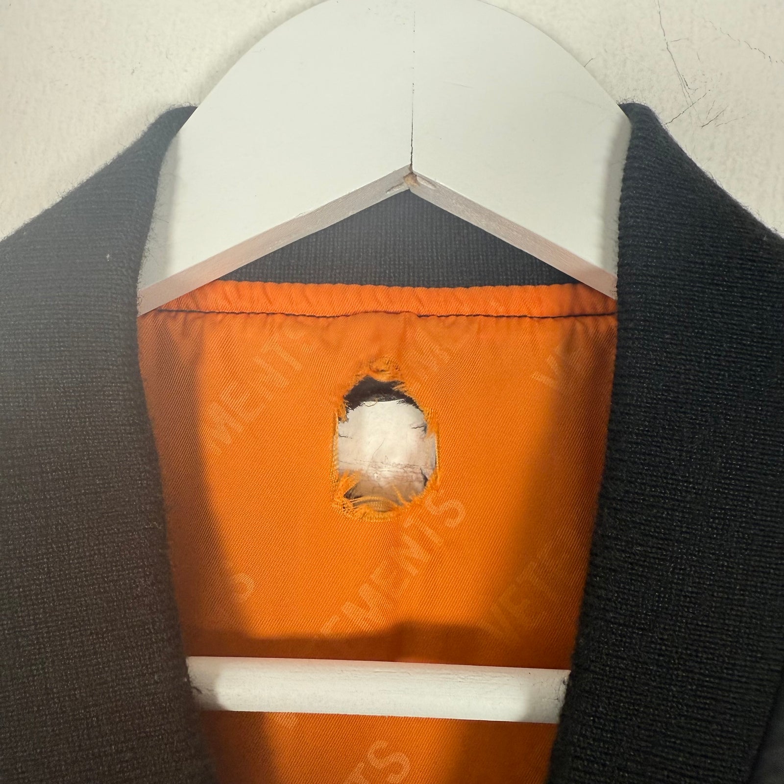 Vetements Reversible QR Bomber Jacket Size L