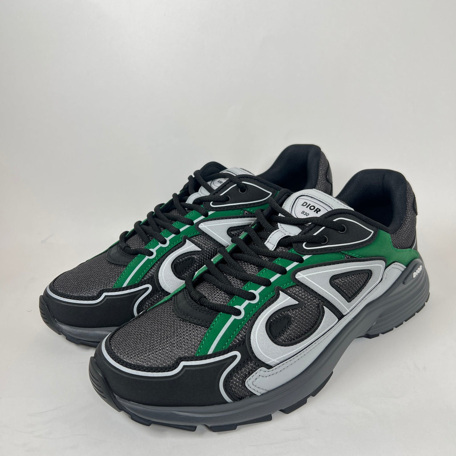 Dior B30 Green/Black Sneaker Size 42