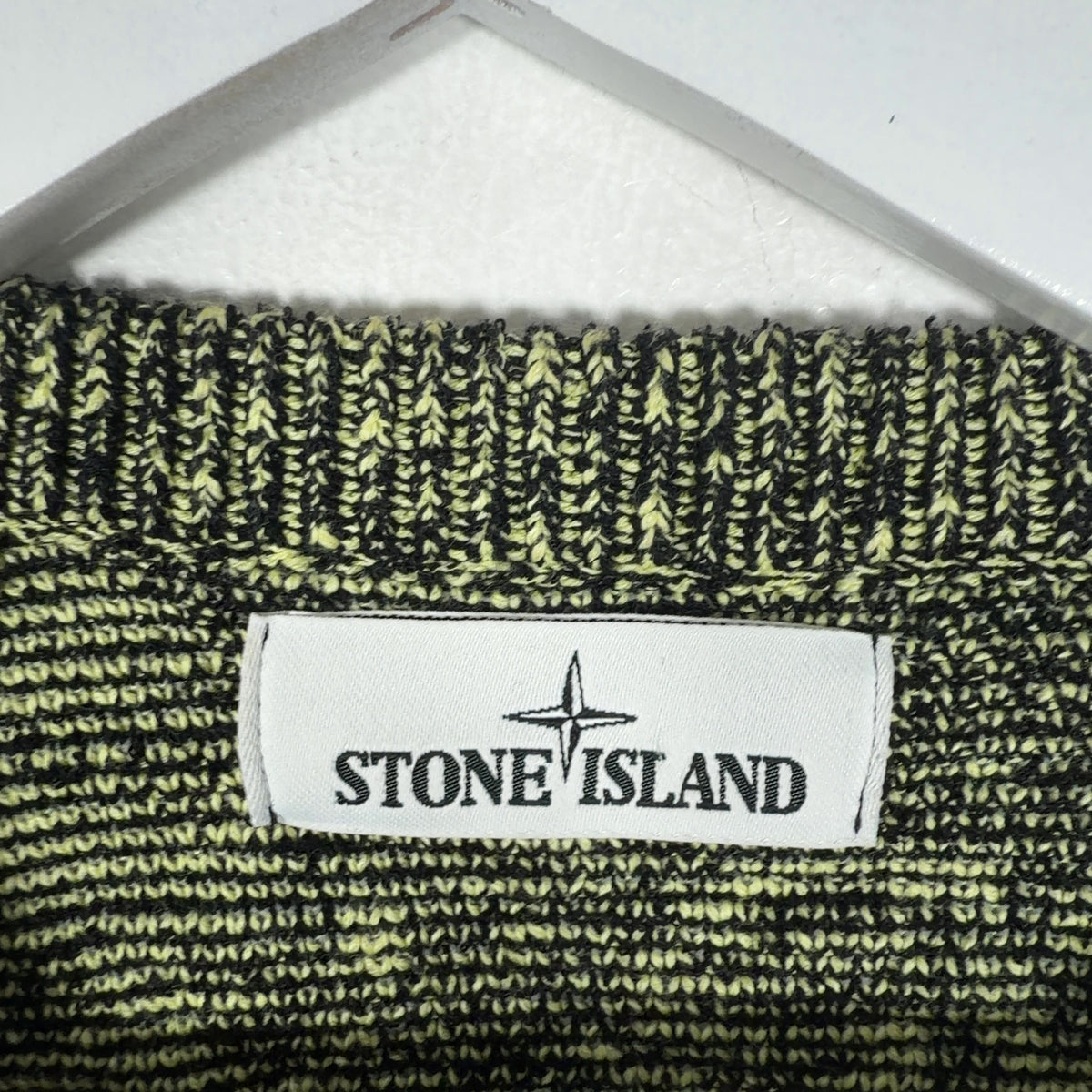 Stone Island Neon Knit Sweater
