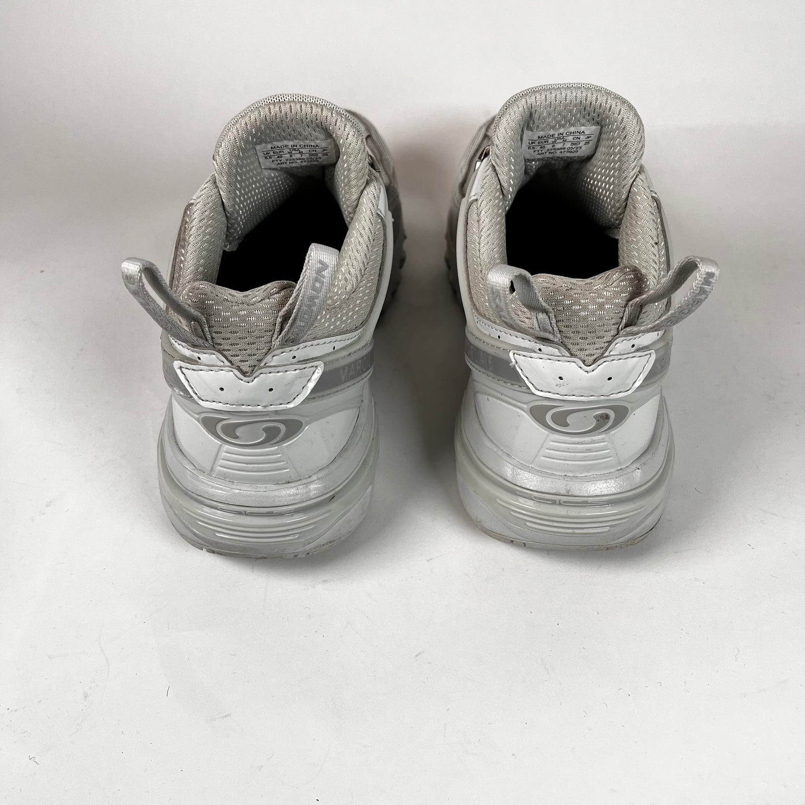 MM6 x Salomon Metal Ghost Grey ACS Pro Sneakers Size 7