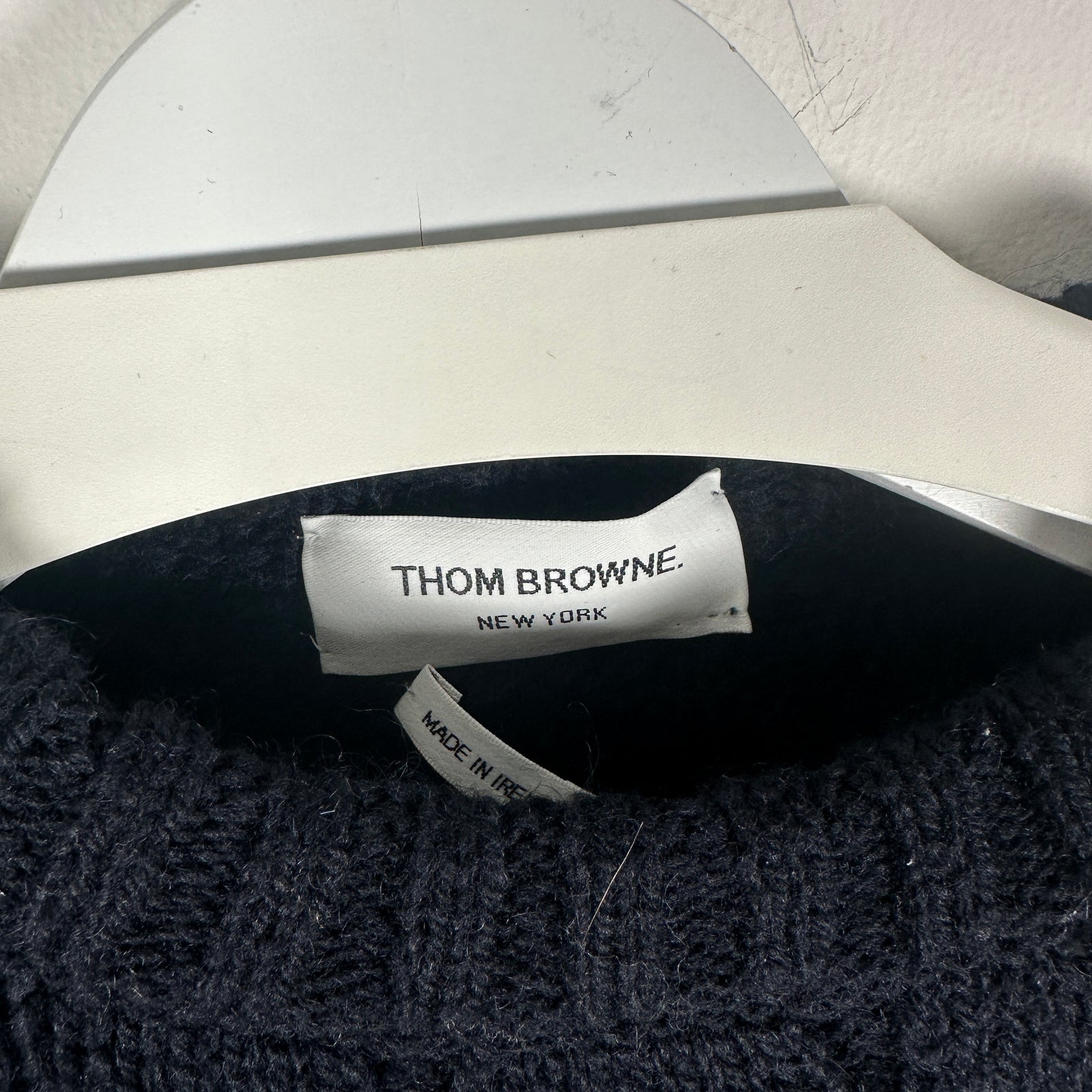 Thom Browne Cable Knit Sweater Size 4