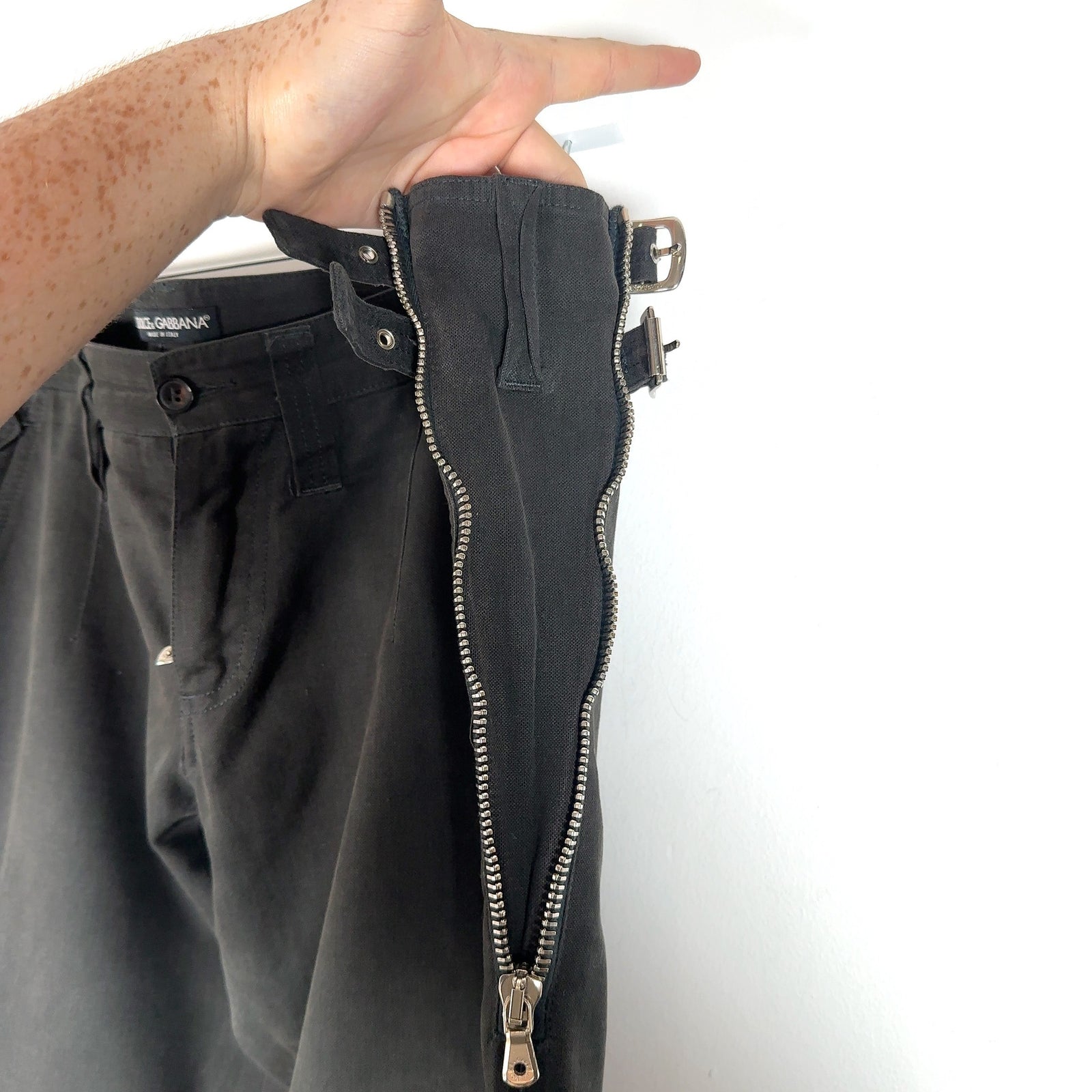 Dolce & Gabbana SS03 Sex Zip Bondage Pants