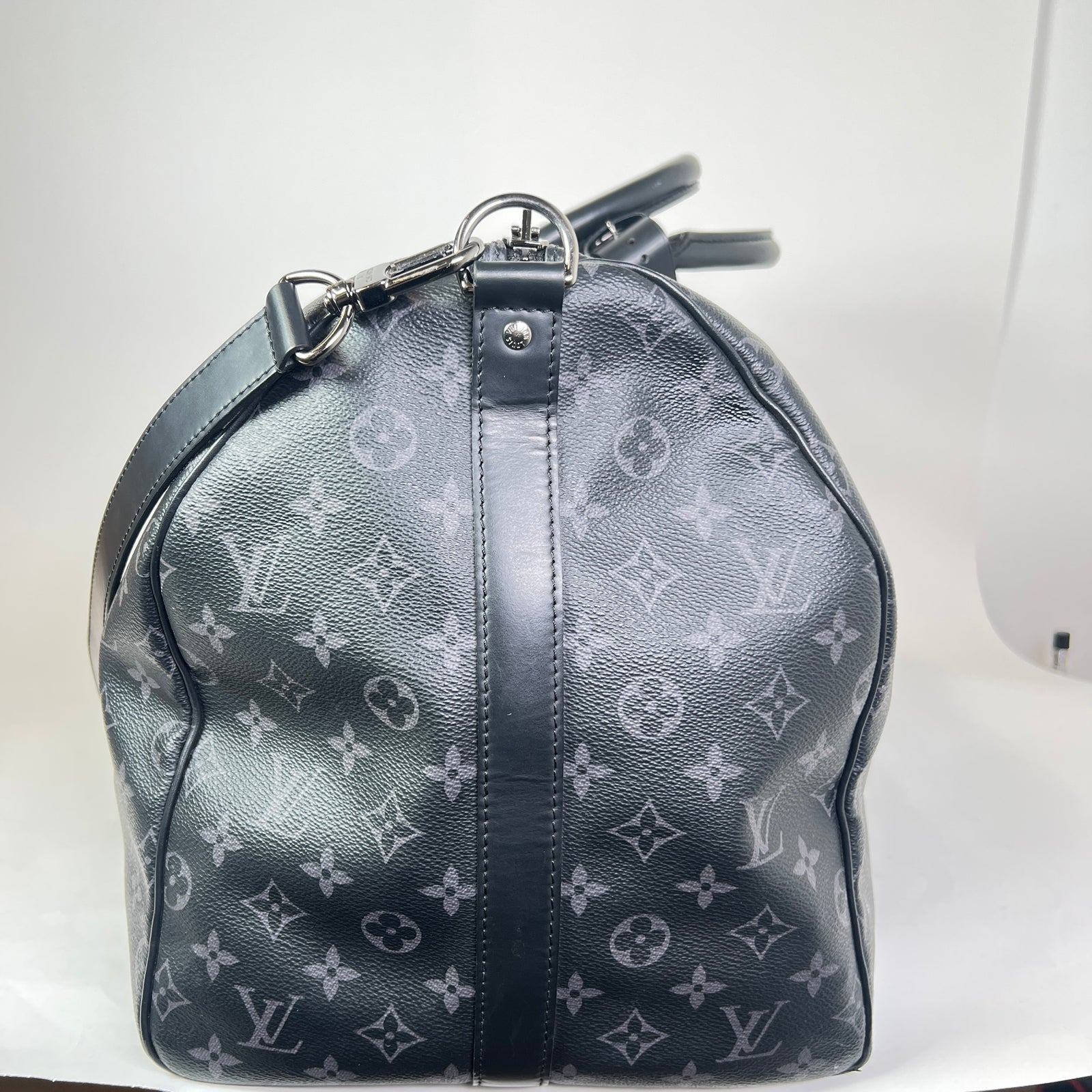Louis Vuitton Eclipse Monogram Keepall Bandouliere 55