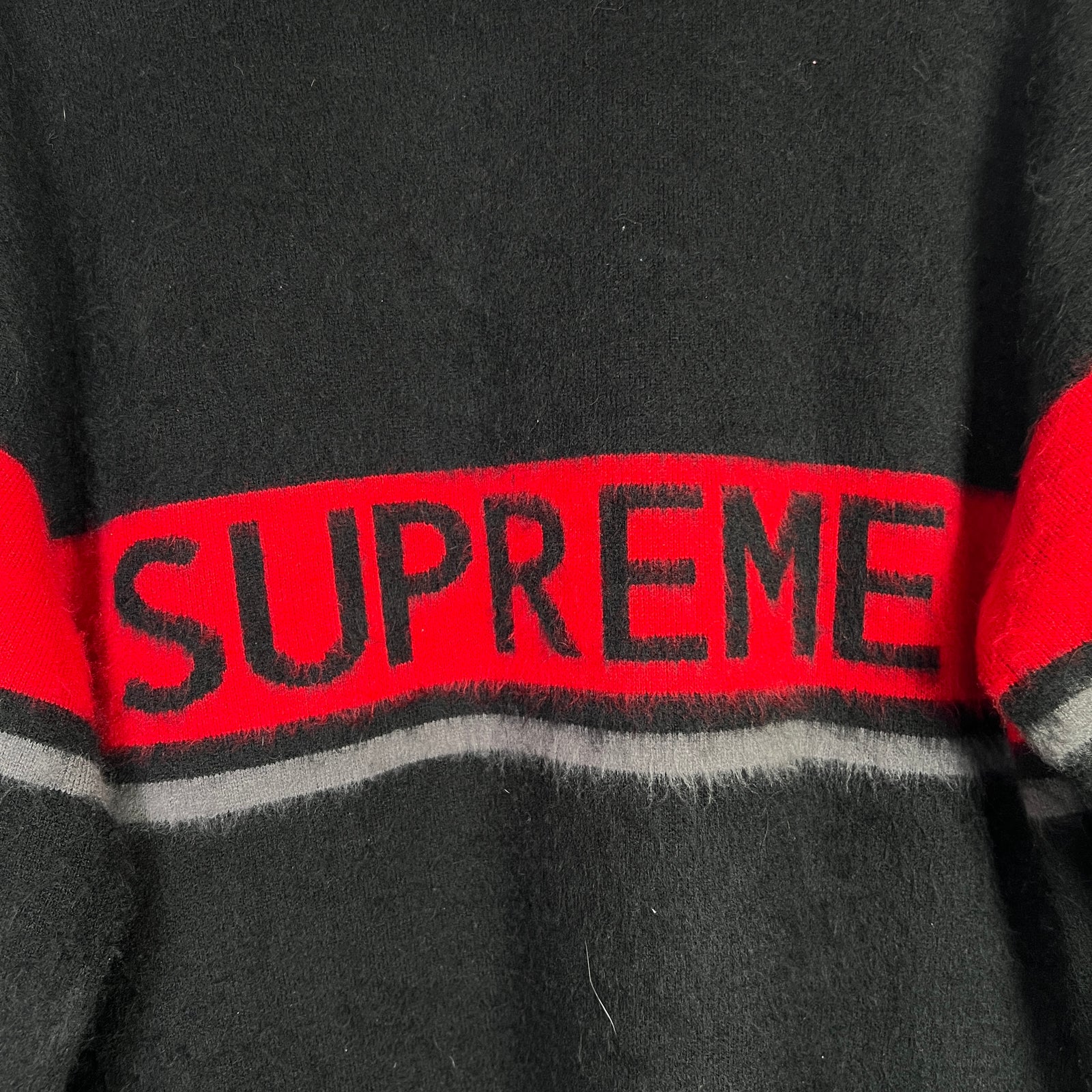 Supreme FW25 Brushed Stripe Sweater