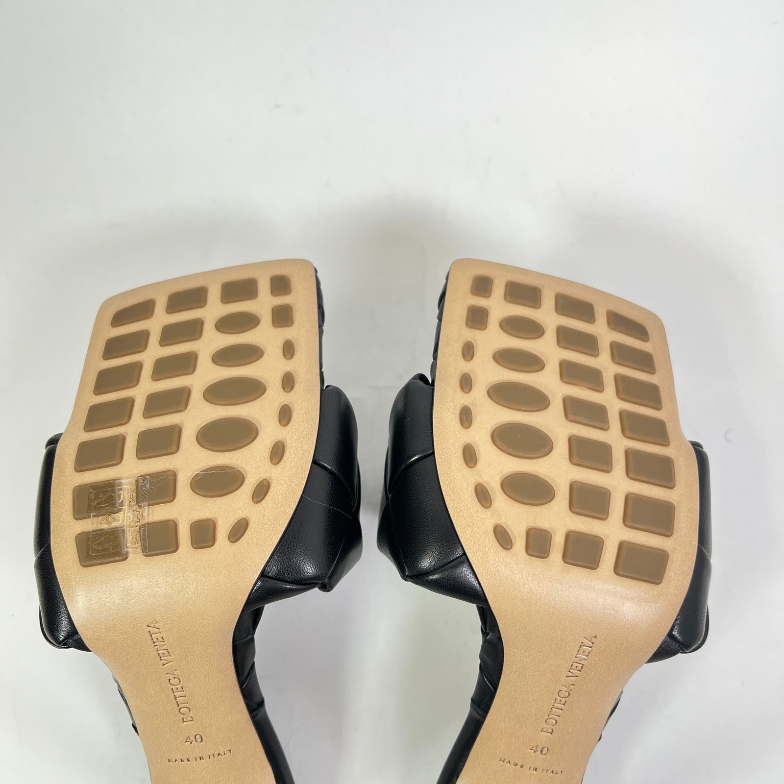Bottega Veneta Lido Intrecciato Leather Mules