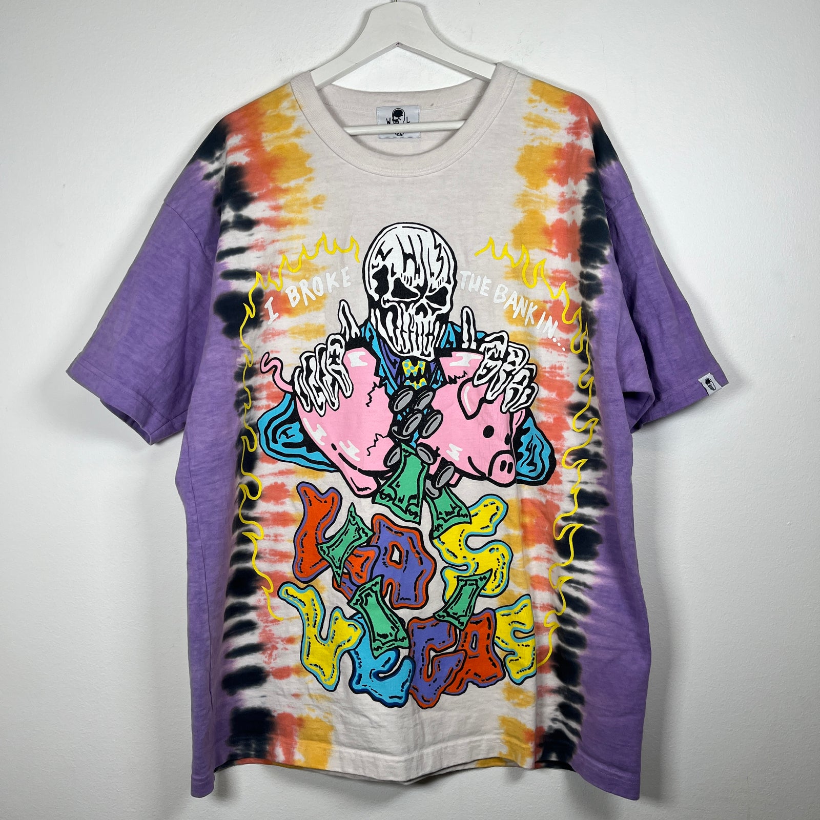 Warren Lotas Las Vegas Tye Dye T-Shirt Size XL