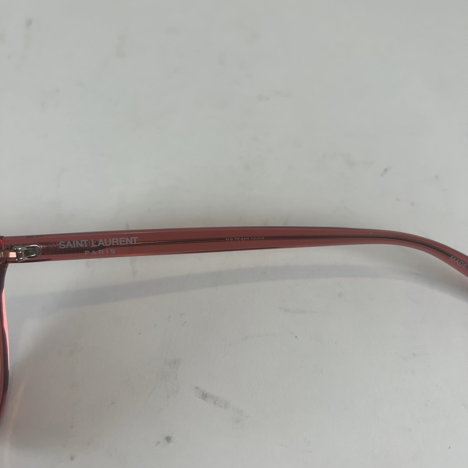 Saint Laurent Acetate Logo Sunglasses