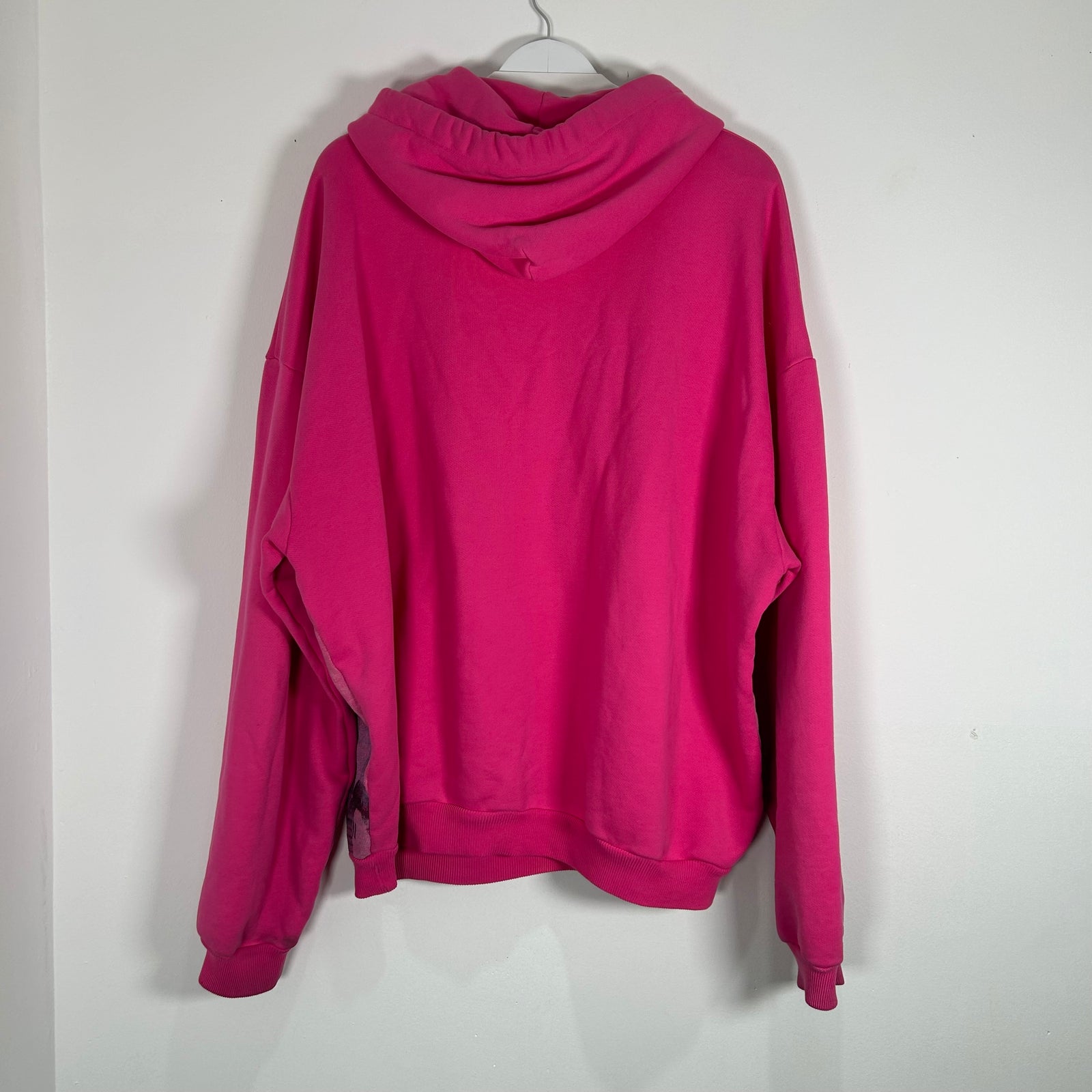 Balenciaga Airbrushed NYC Pink Hoodie Size XL