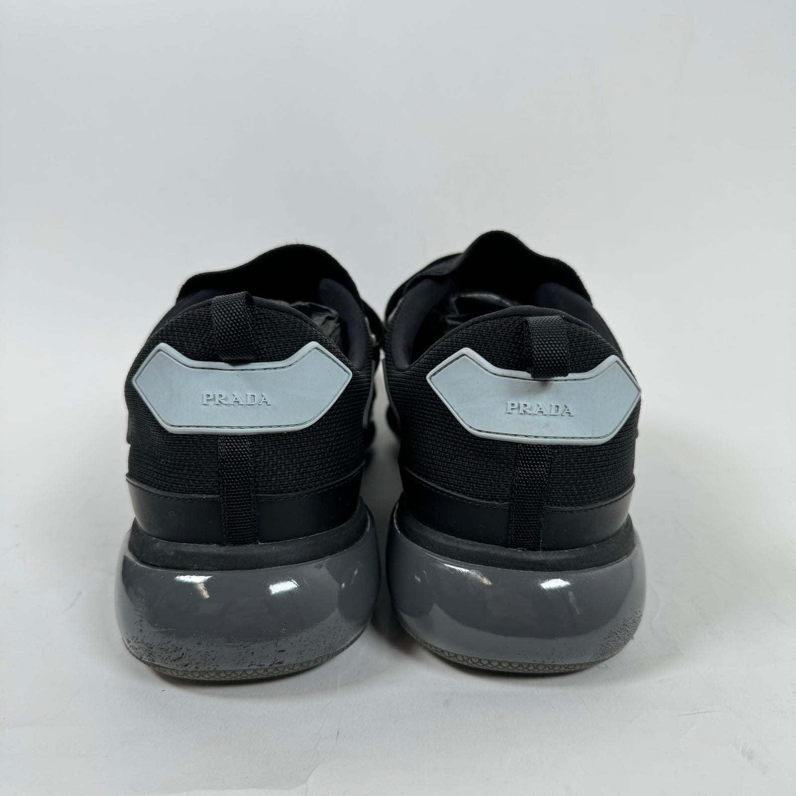 Prada Black/Grey Cloudbust Sport Trainers Size 11
