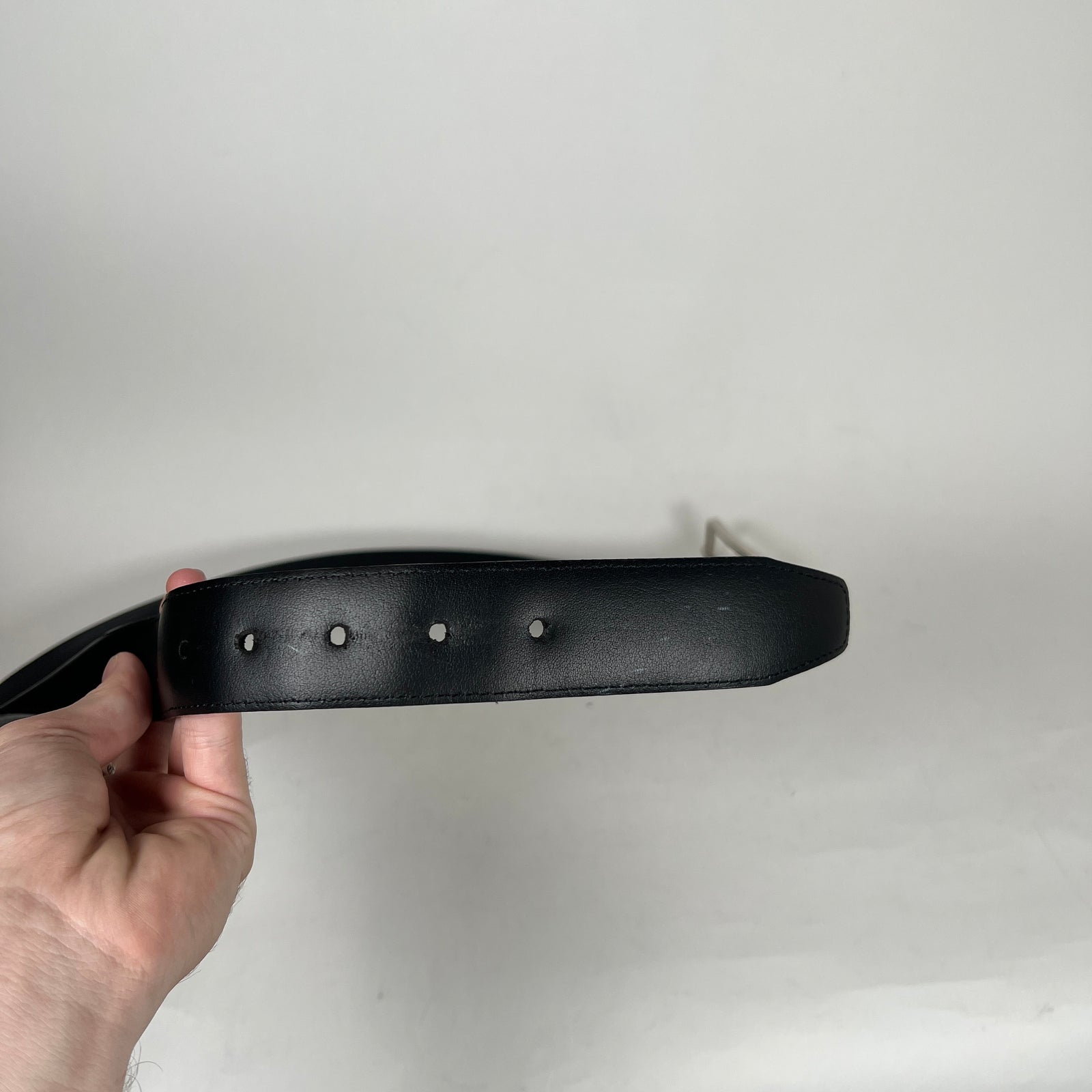 Louis Vuitton Black Damier Ceinture Belt