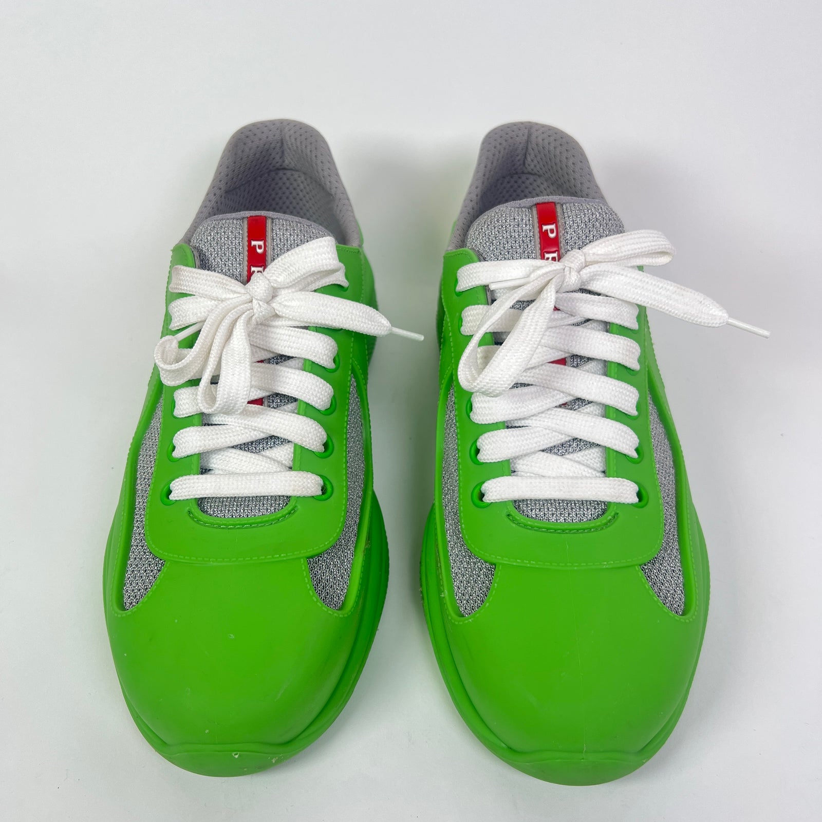 Prada Lime Green Rubber America Cups