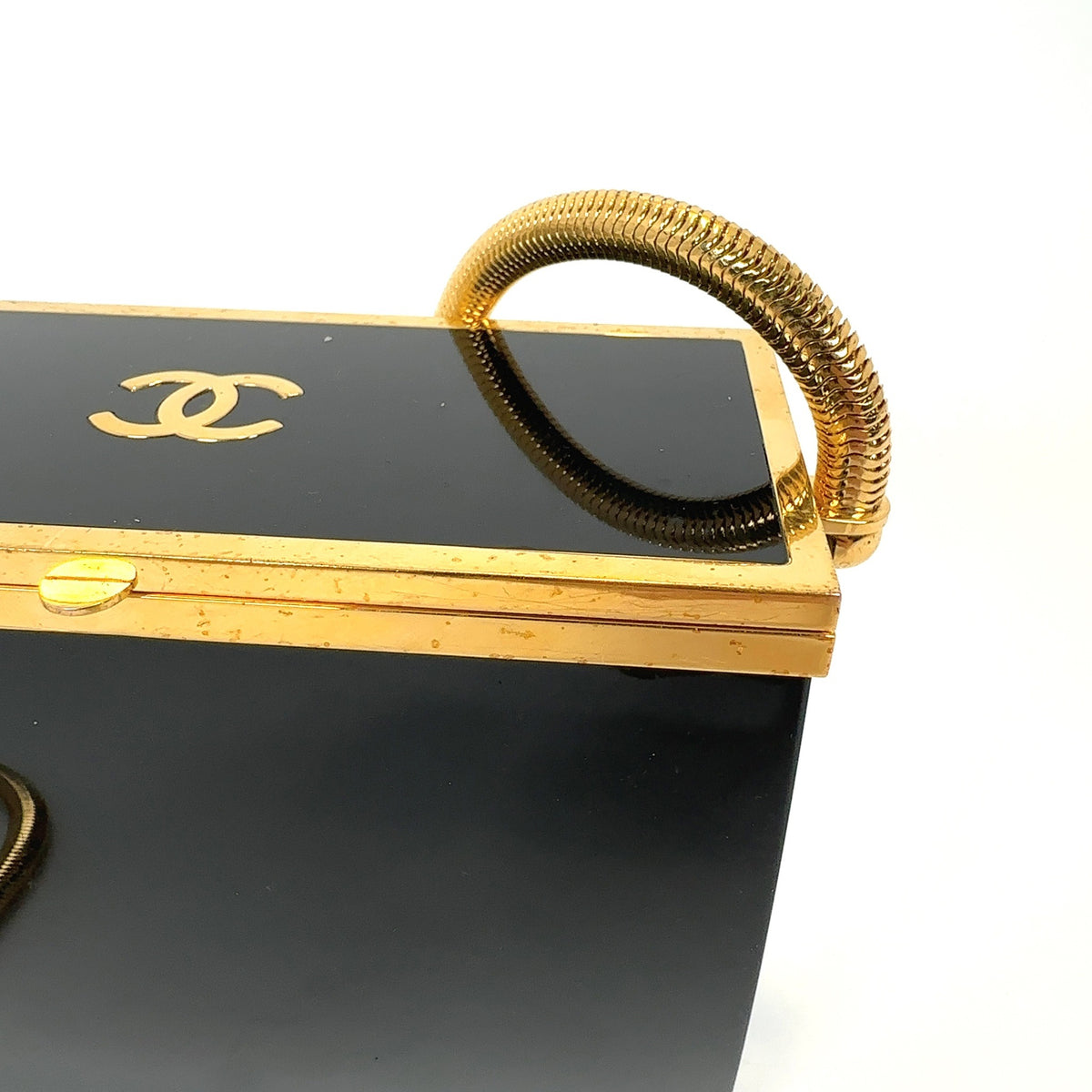 Chanel SS97 Micro Mini Minaudière Box Bag