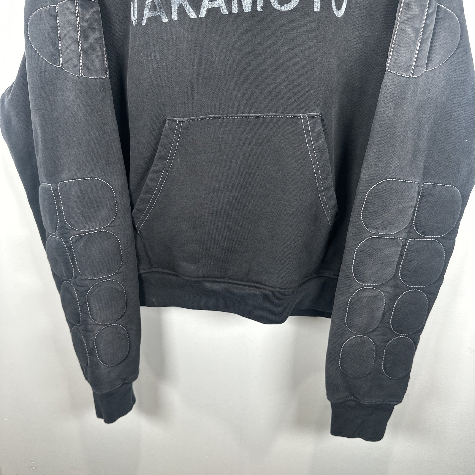 Satoshi Nakamoto Padded Logo Hoodie Size L