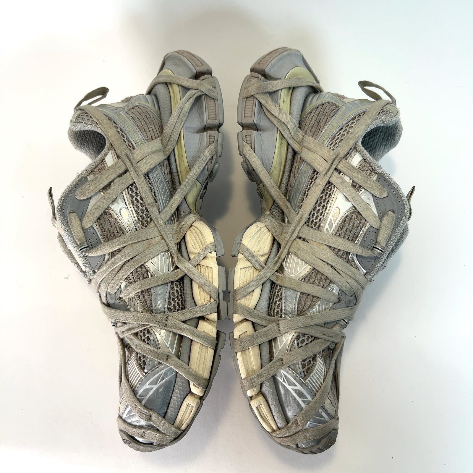 Balenciaga 3XL Extreme Lace Low Top Sneakers