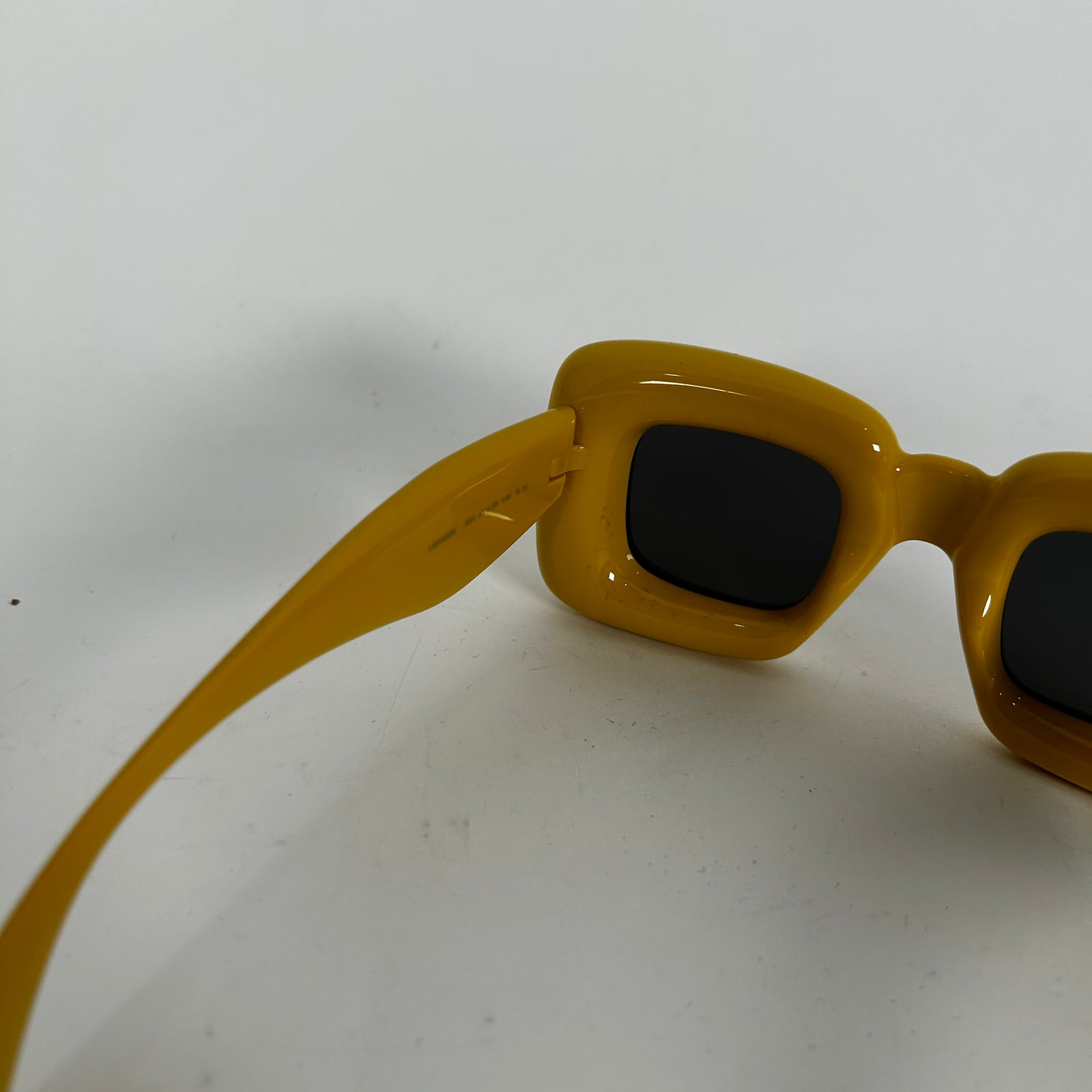 Loewe Yellow Inflated Square Sunglasses