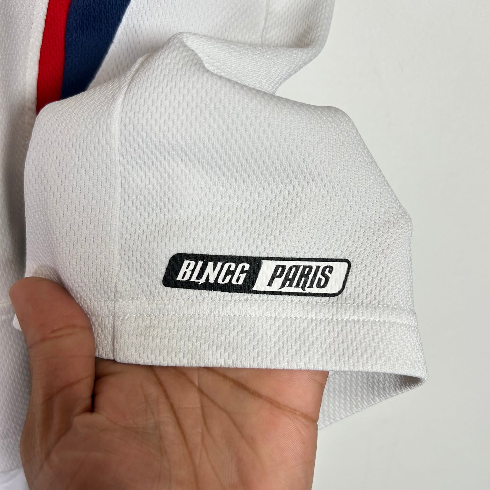Balenciaga Hockey Logo Mesh Shorts