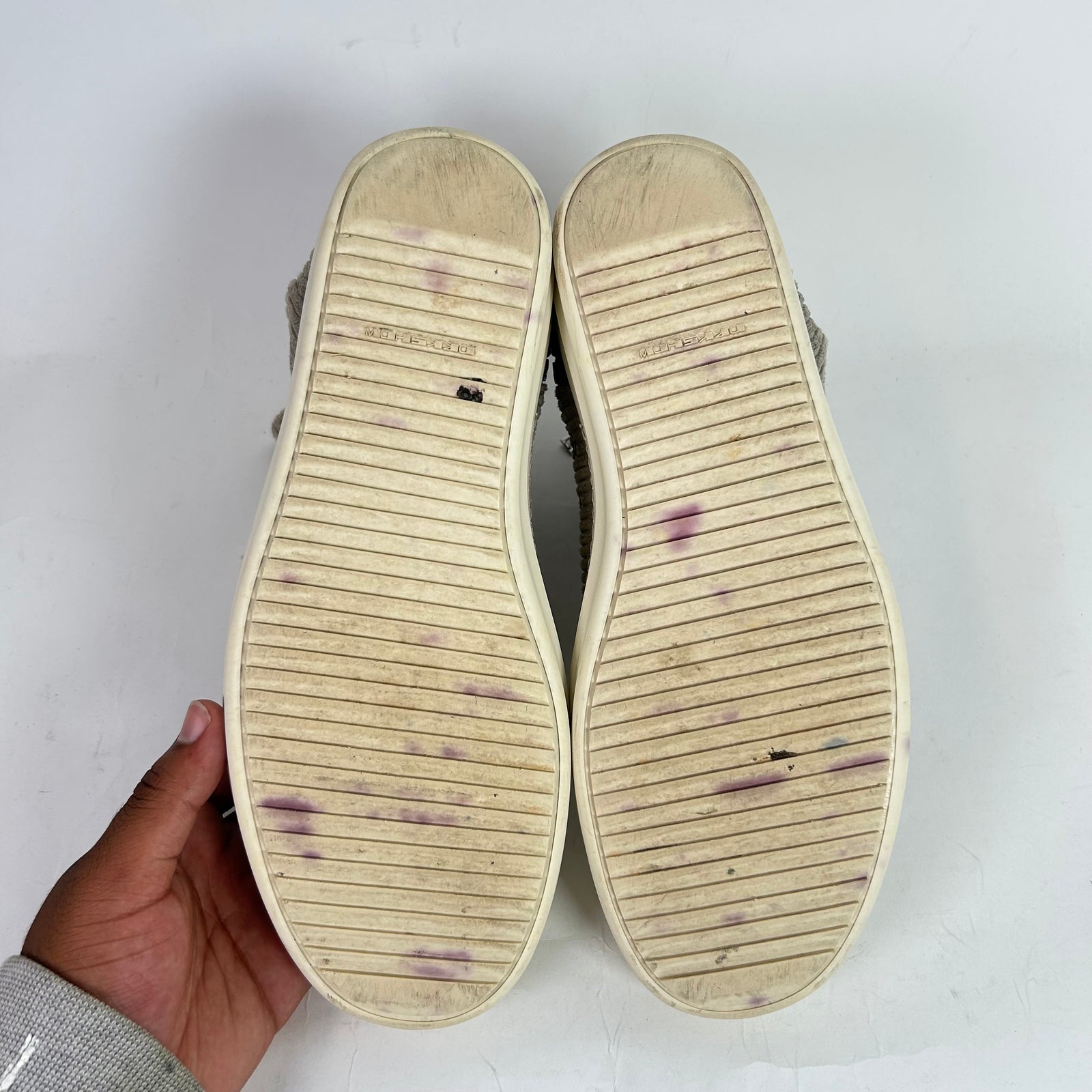 Rick Owens DRKSHDW Corduroy Cargo Ramones