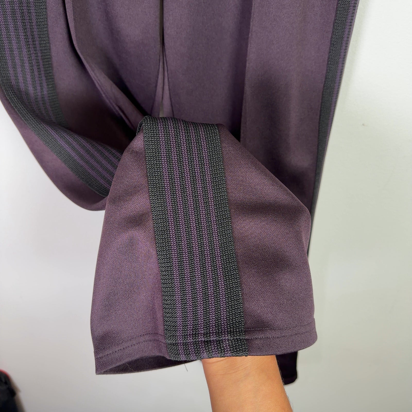 Needles Purple/Black Striped Track Pants