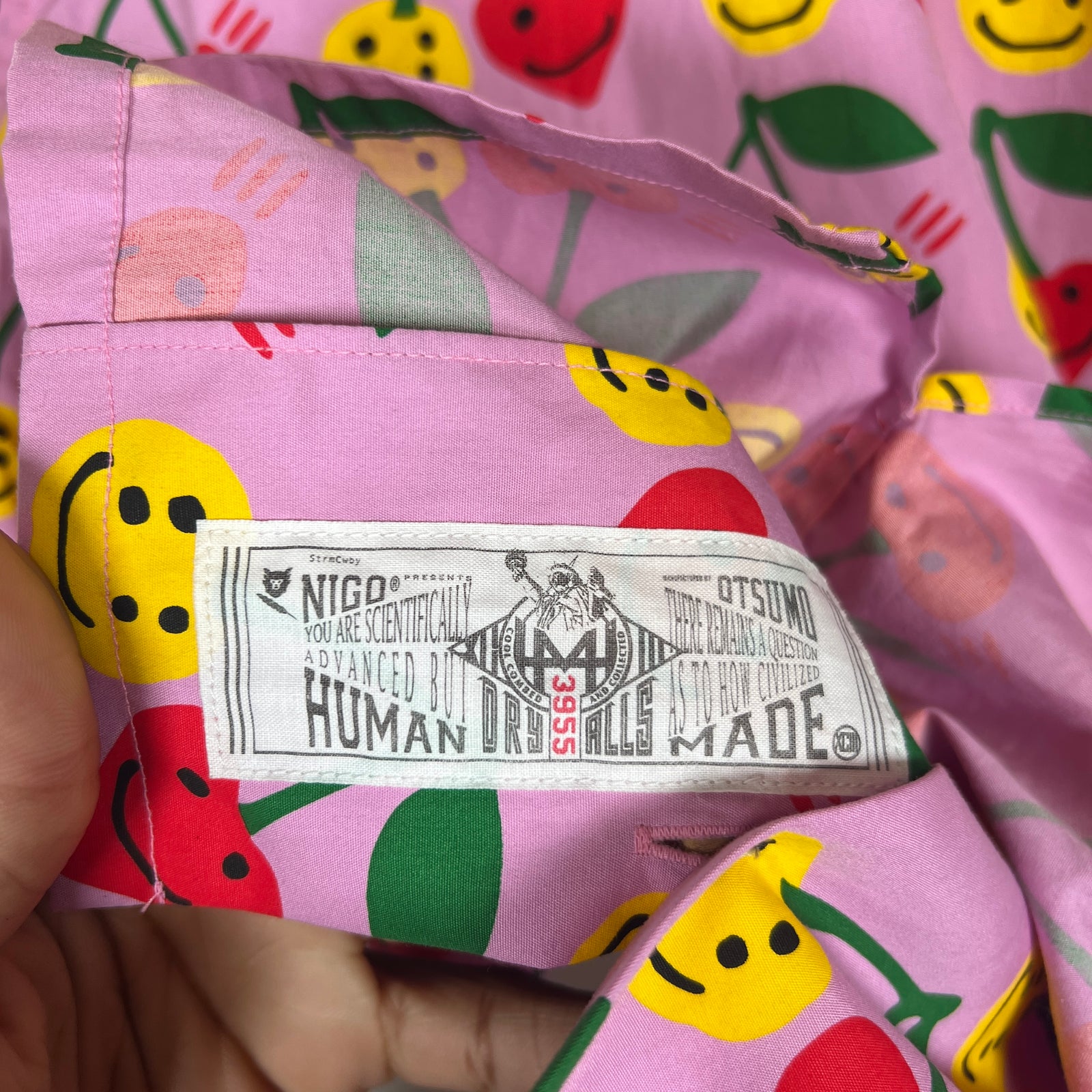 CPFM x Human Made Pink Button Up Size XL