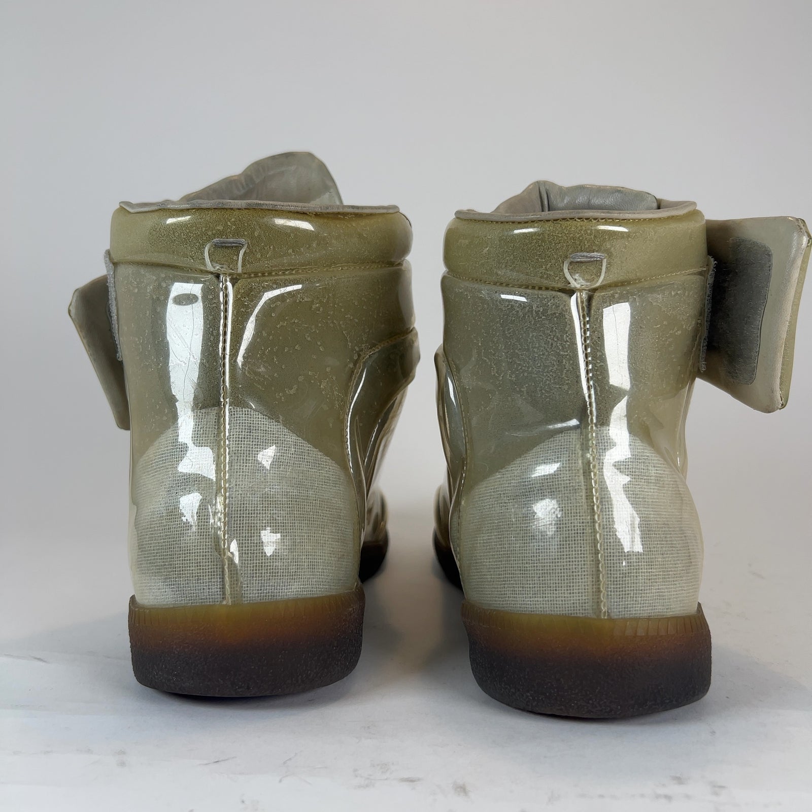 Maison Margiela Translucent PVC Future Hightop Sneakers