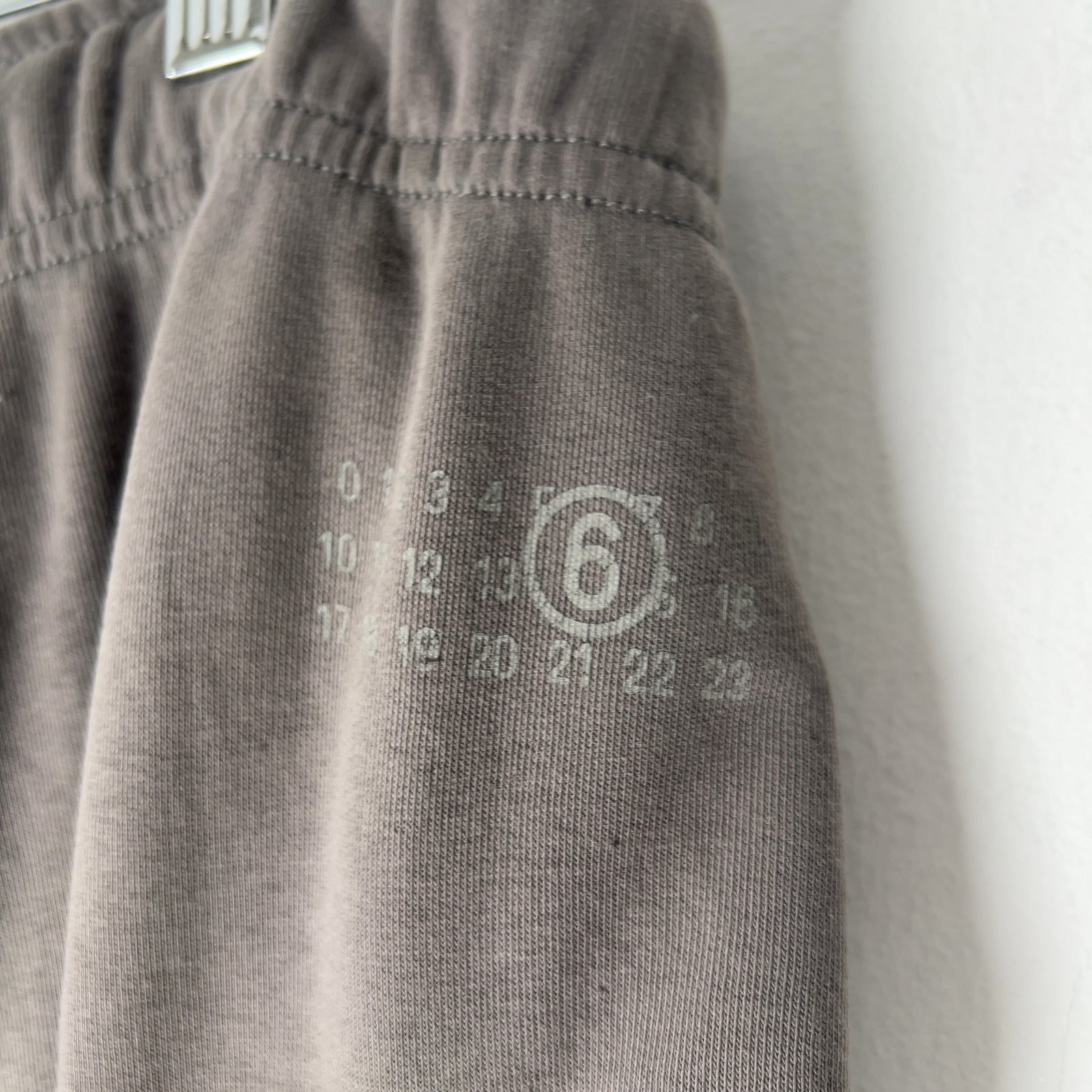 Maison Margiela Paint Splatter Grey Sweatpants Size M