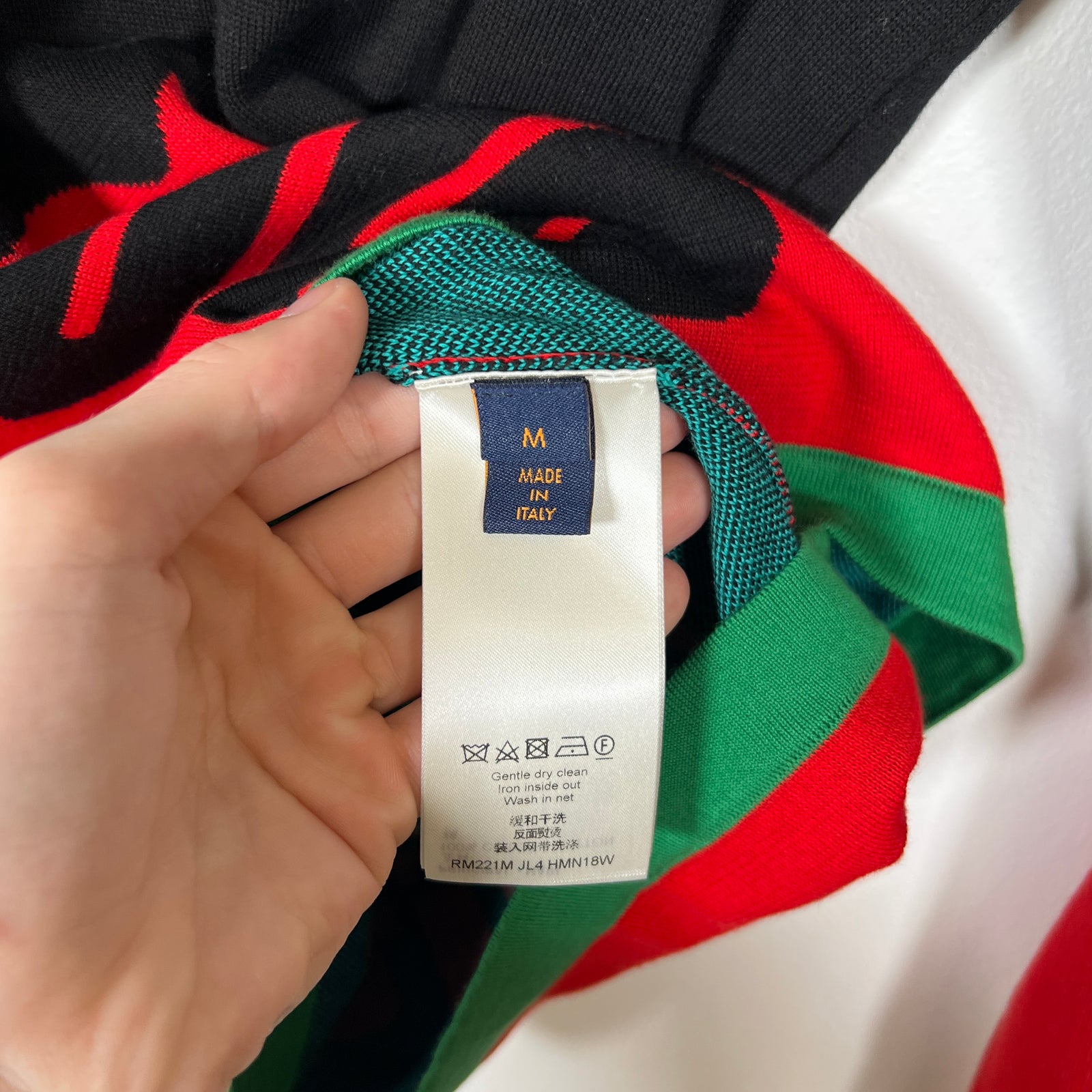 Louis Vuitton 2054 Intarsia Sweater Size M
